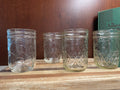 Set of 4 Mason Jars