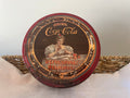 Mid 1980s Coca-Cola decorative round tin