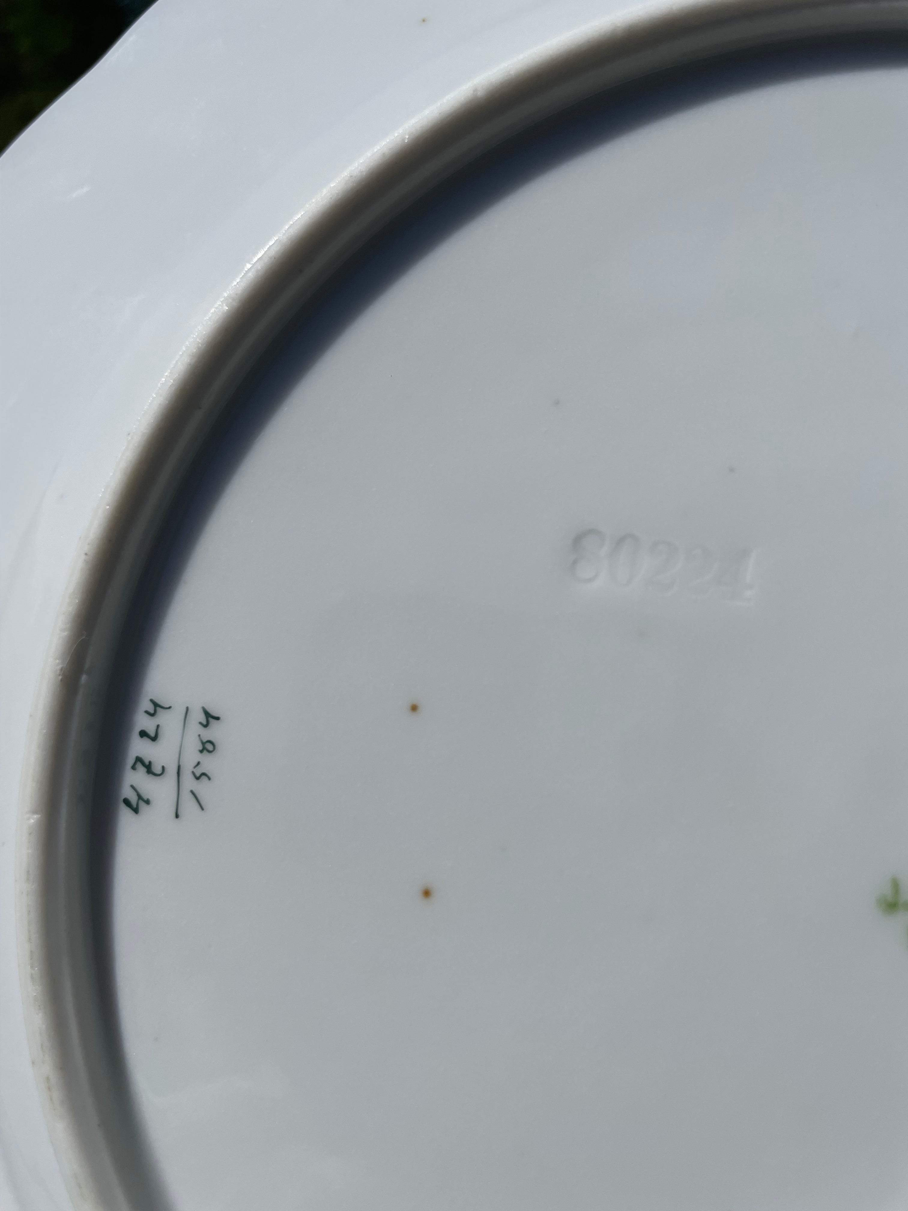 J. Dolfinger & Co. antique plate
