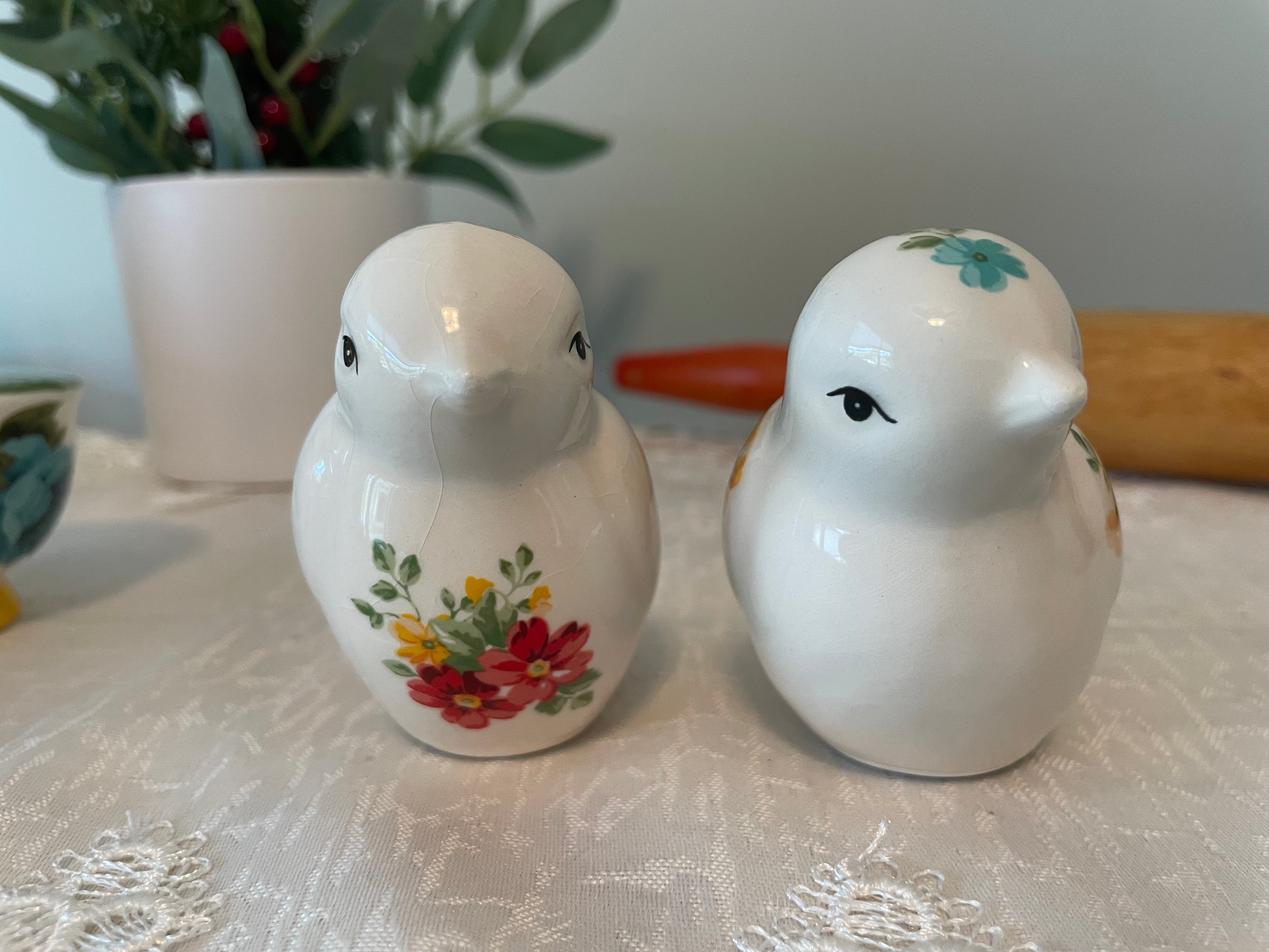 Pioneer Woman "Novelty Birds" salt and pepper shakers