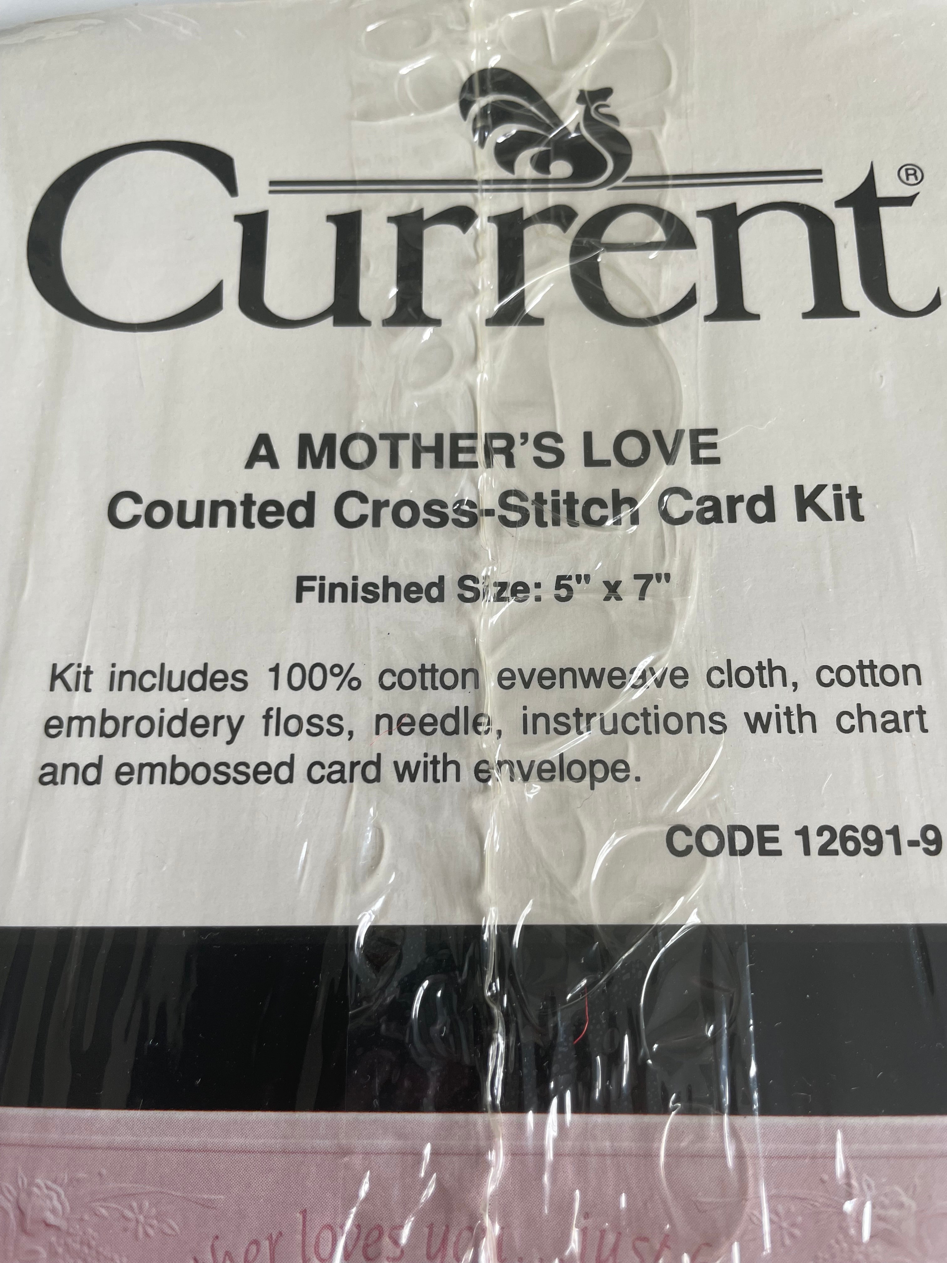 Unopened Counted Cross-Stitch card kits