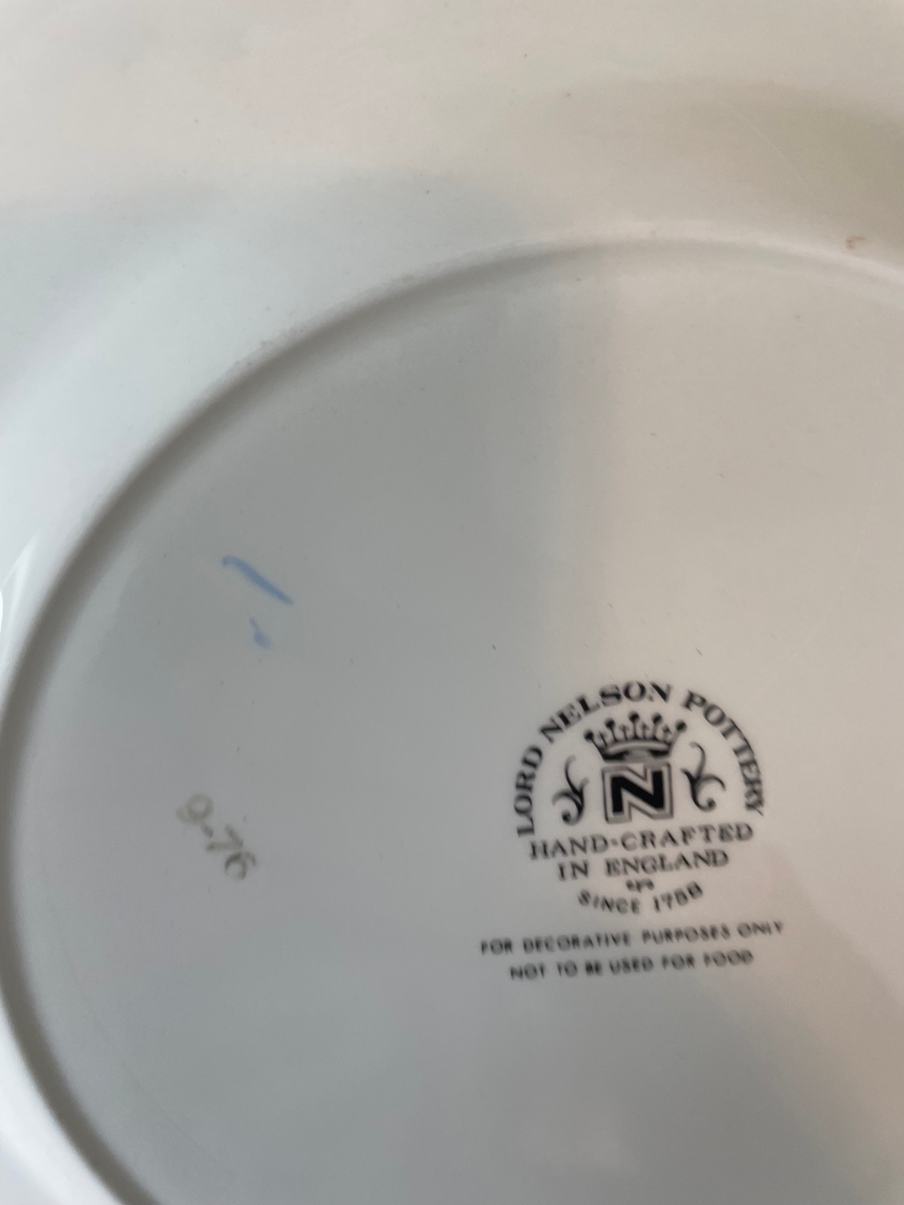Vintage Lord Nelson Pottery “Springer Spaniel” plate