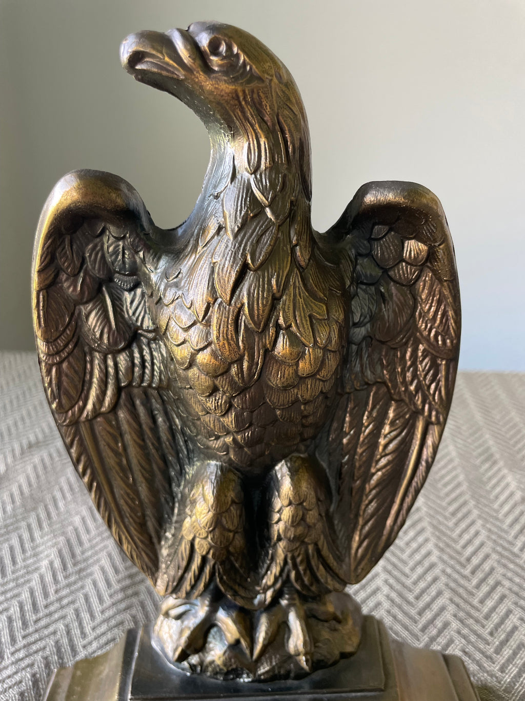 Emig American Eagle cast metal bookends