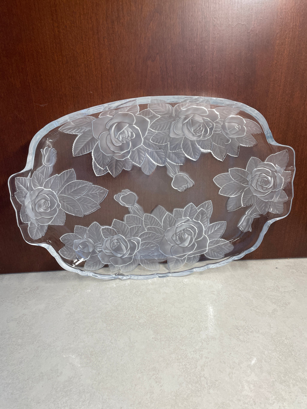 Mikasa Studio Nova Winter Rose platter