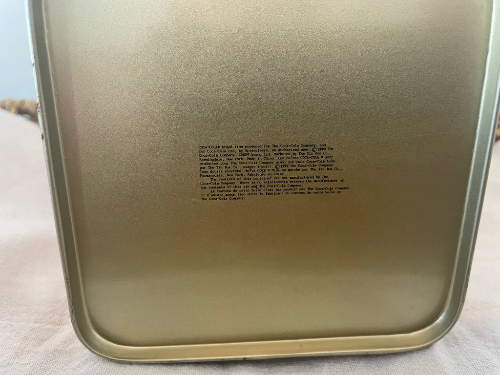 1994 collectible Coca-Cola tin