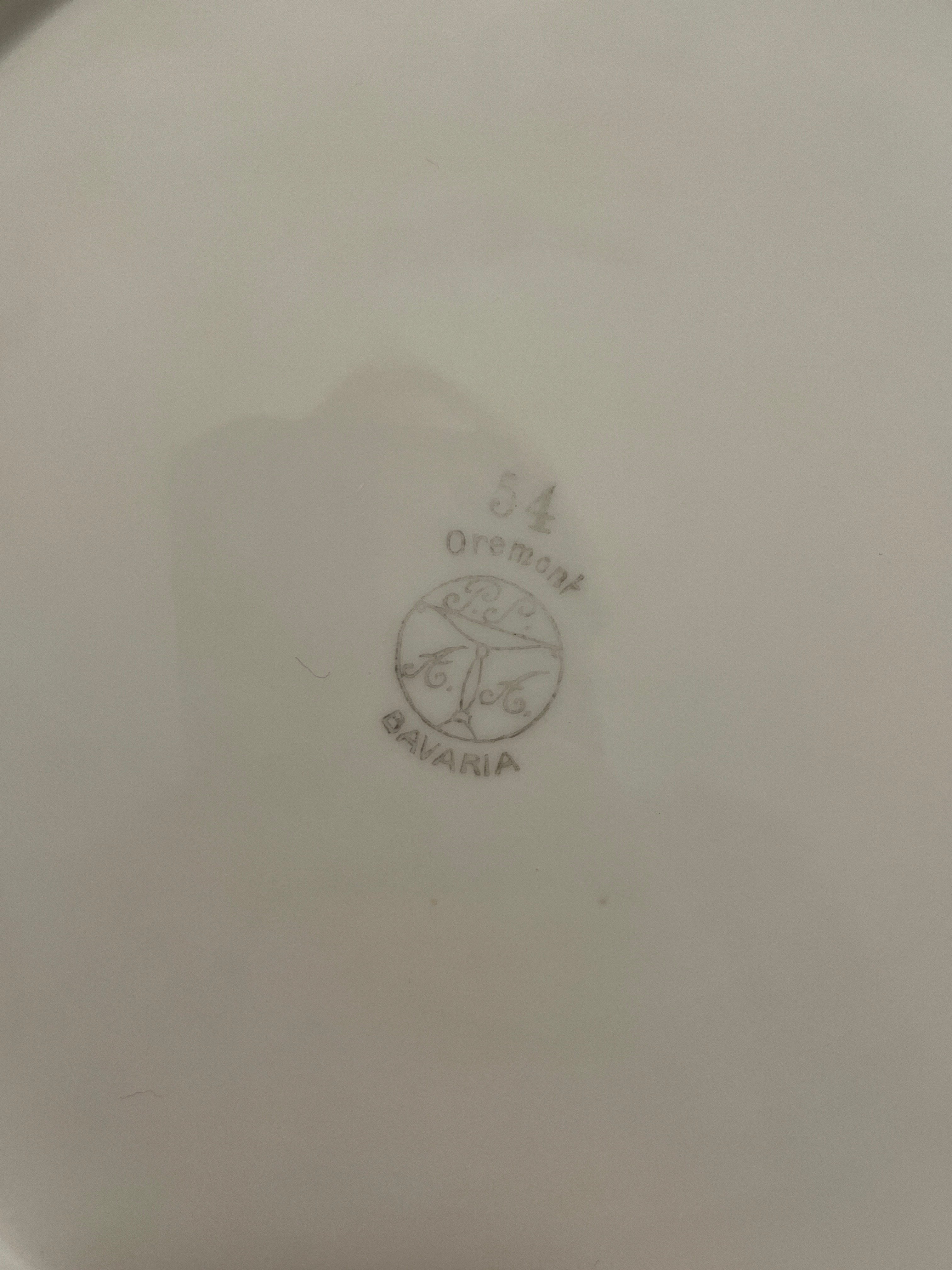 Antique Schonwald Oremont handled cake plate