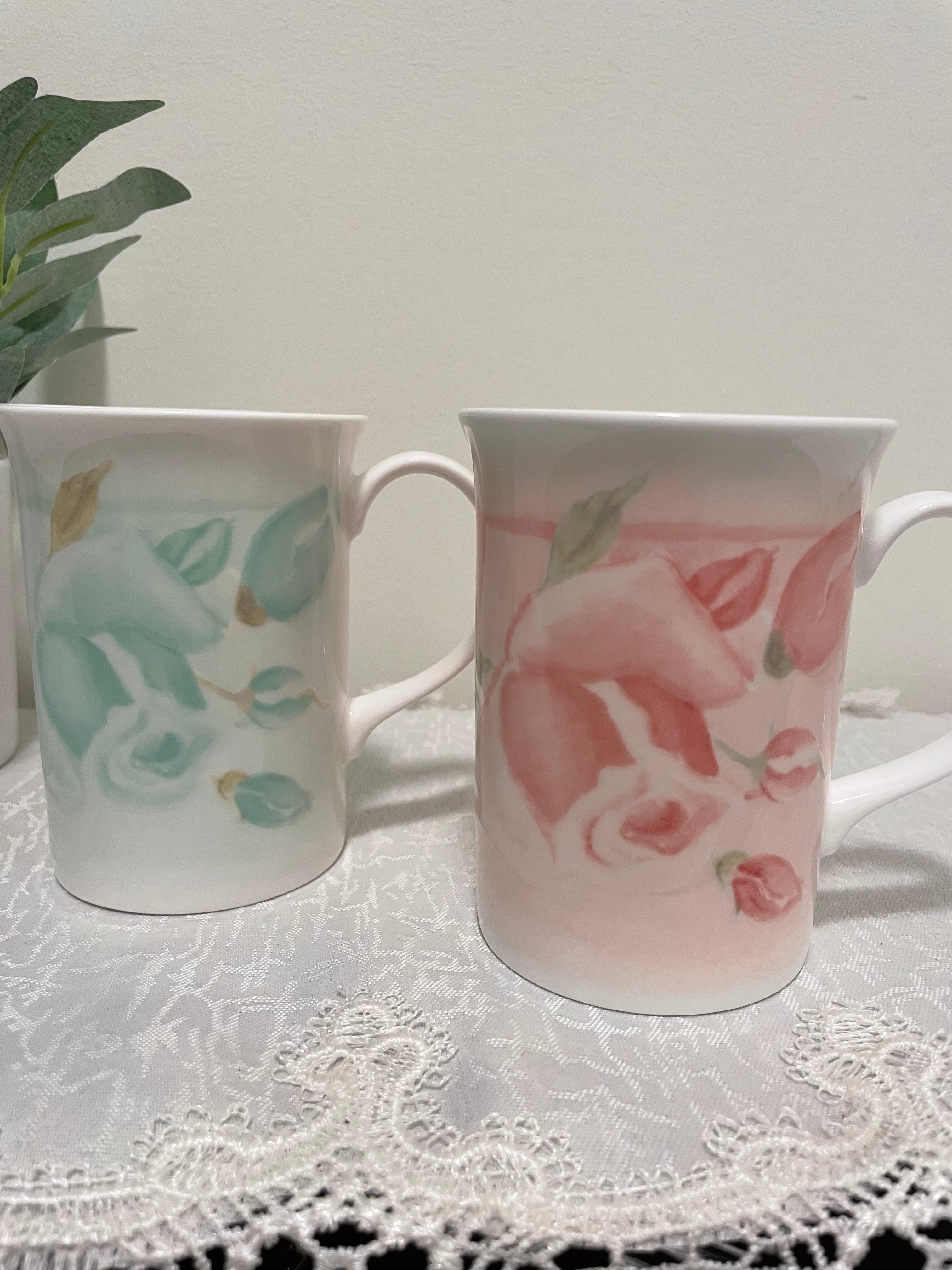 Camille Beckman Queens fine bone china