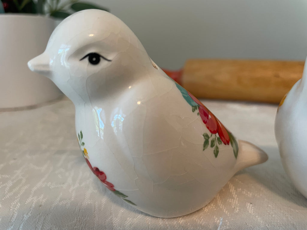 Pioneer Woman "Novelty Birds" salt and pepper shakers