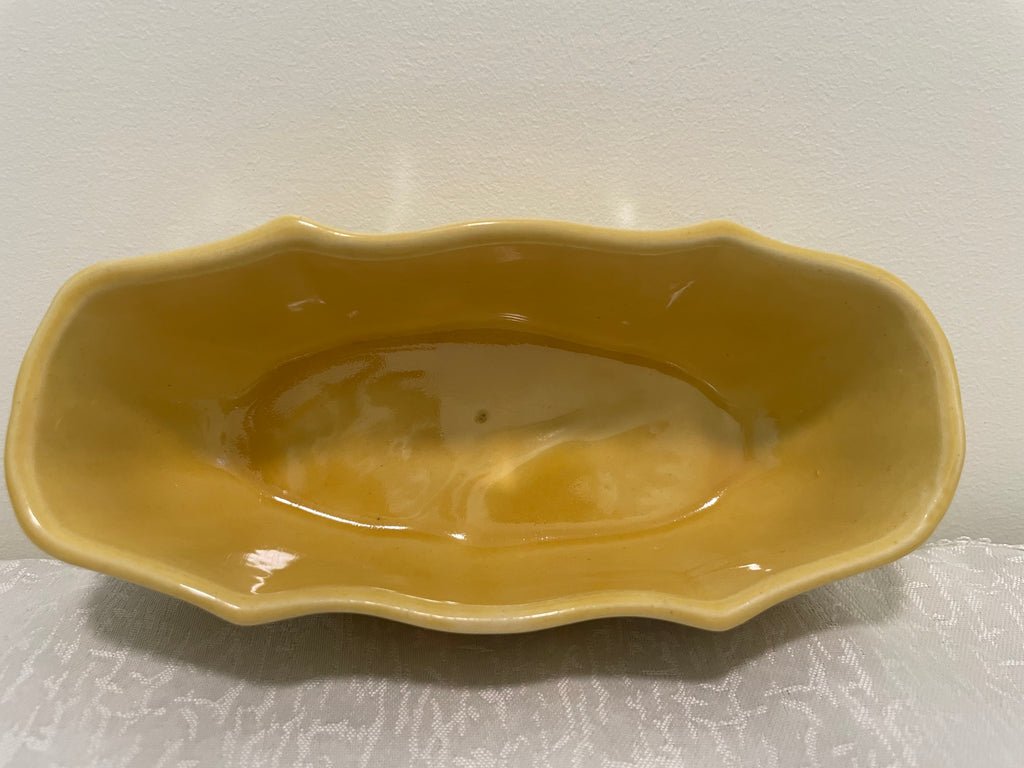 Yellow Vintage USA pottery