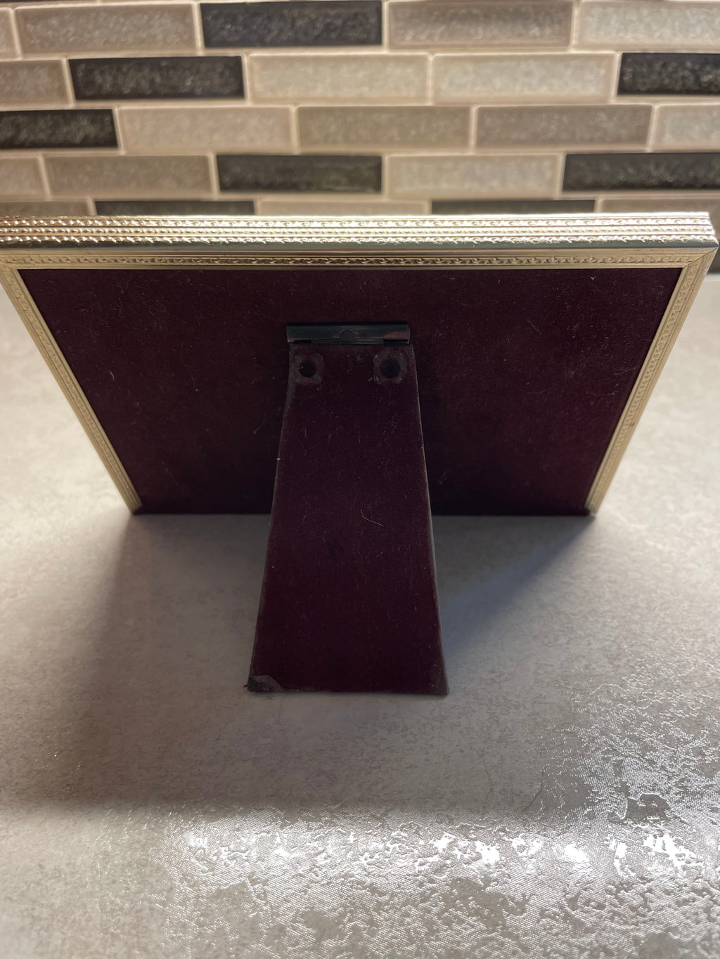 Double Gold Picture Frame