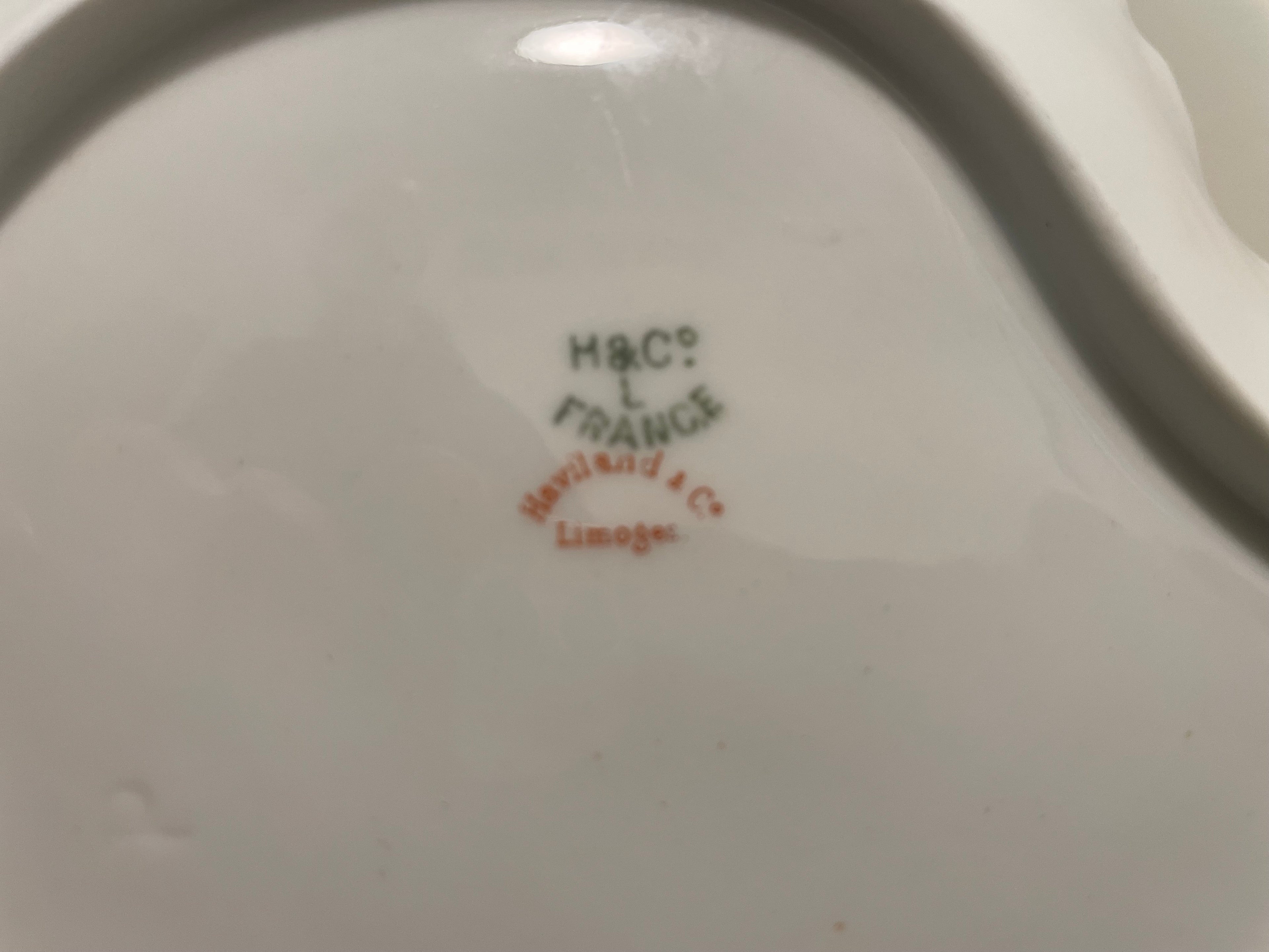 Haviland & Co. Limoges Schleiger 52C dish