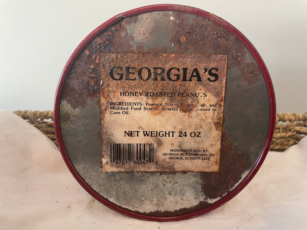 Mid 1980s Coca-Cola decorative round tin