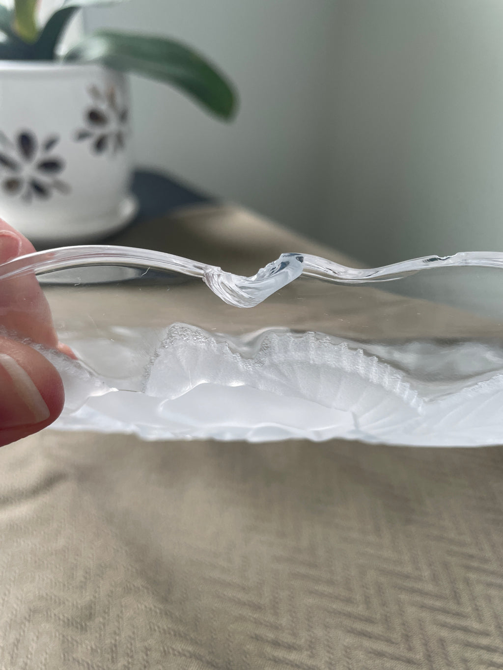 Mikasa Studio Nova Winter Rose platter
