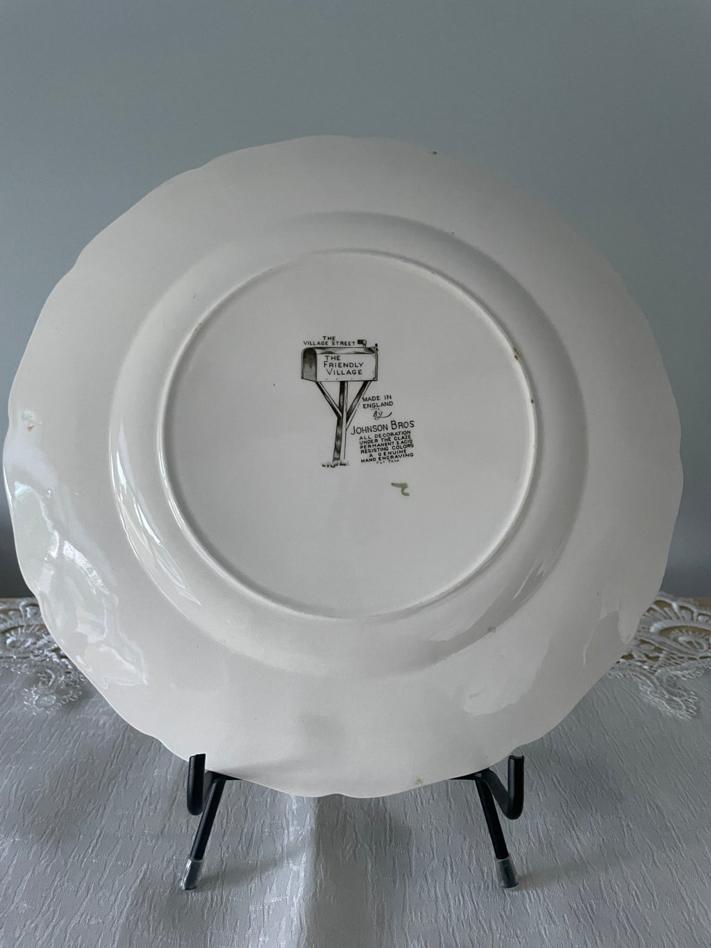 Johnson Brothers “The Friendly Village” 10.5” dinner plate