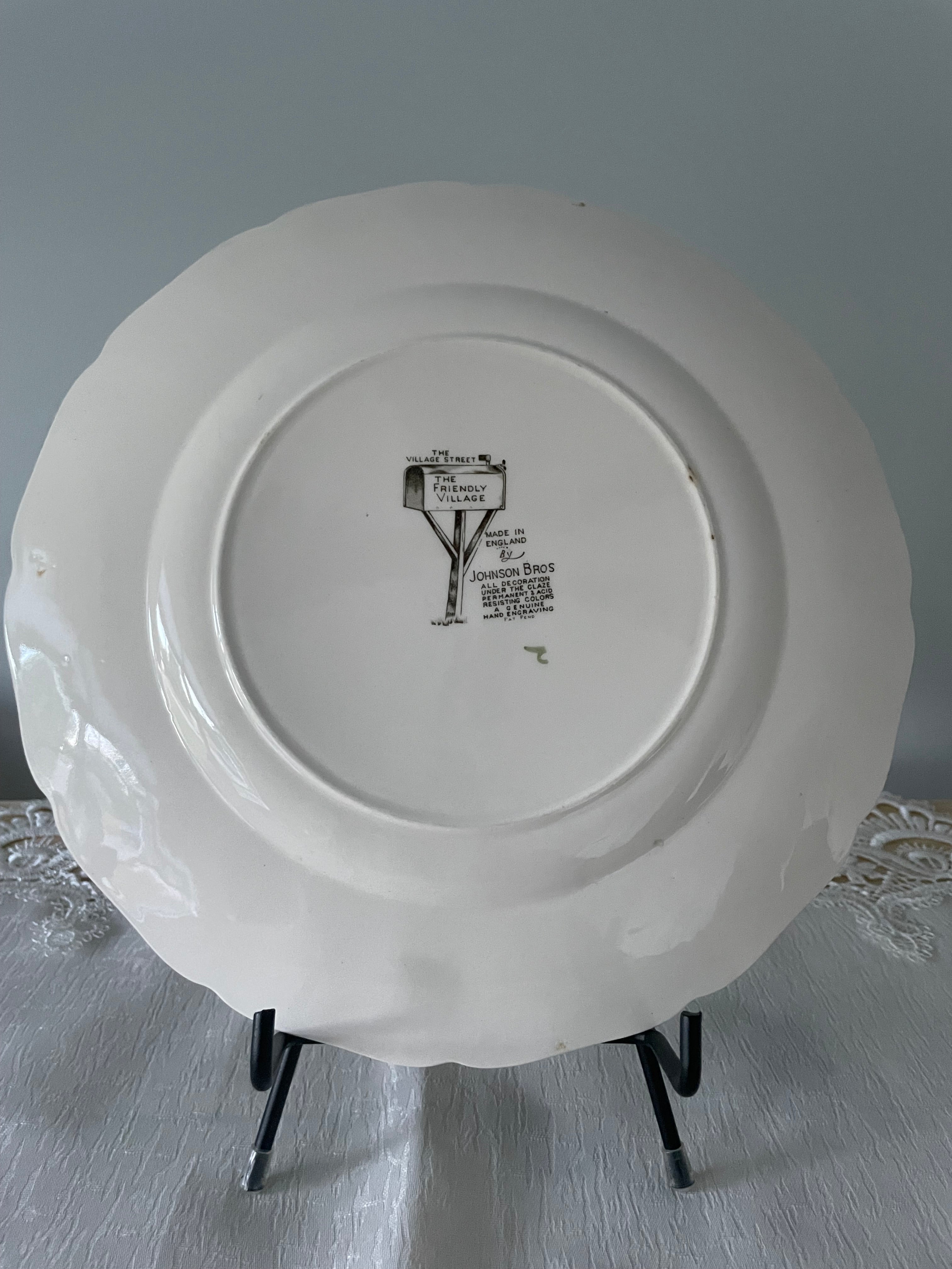 Johnson Brothers “The Friendly Village” 10.5” dinner plate