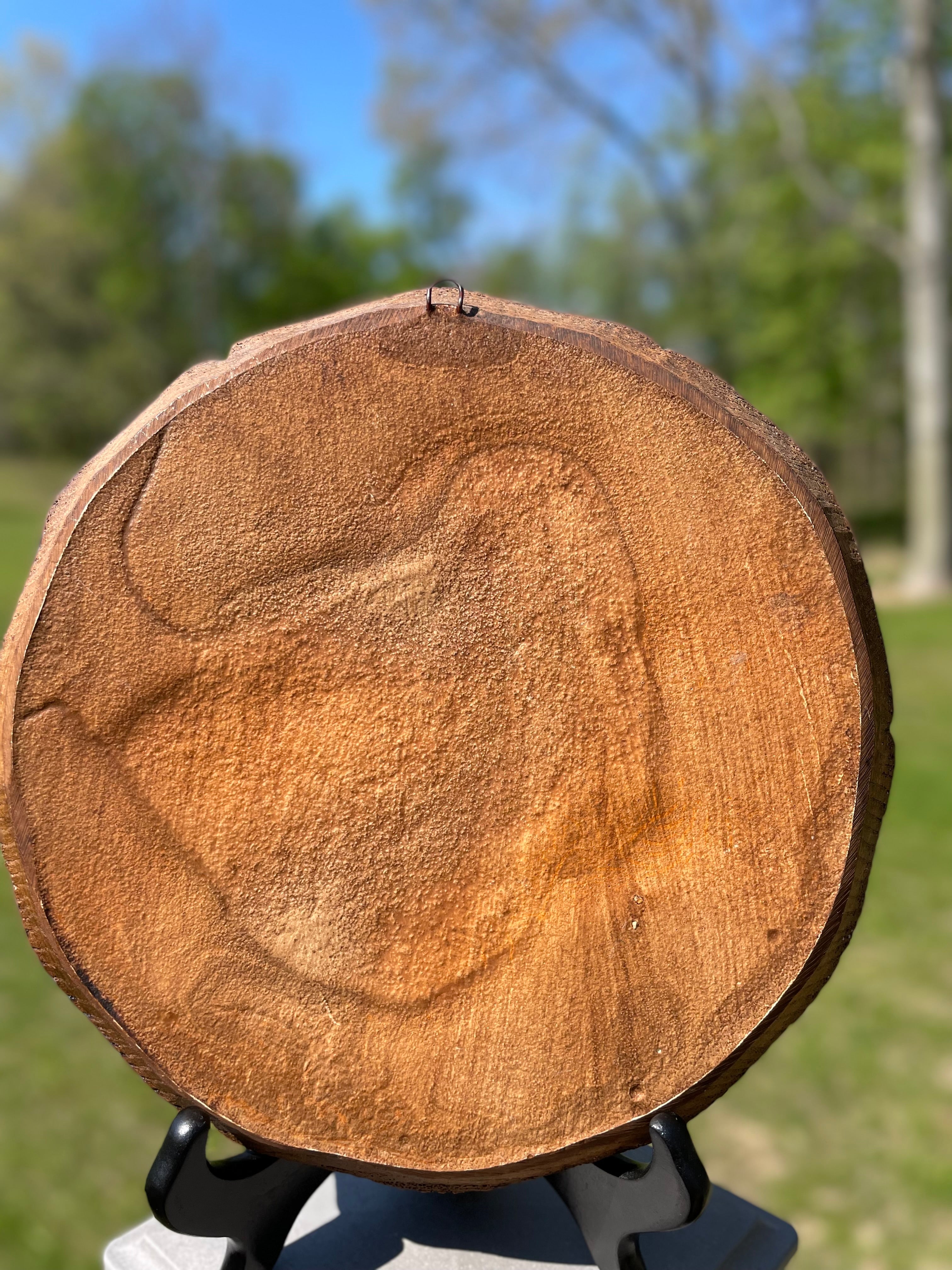3D Swiss decorative wood resin plate
