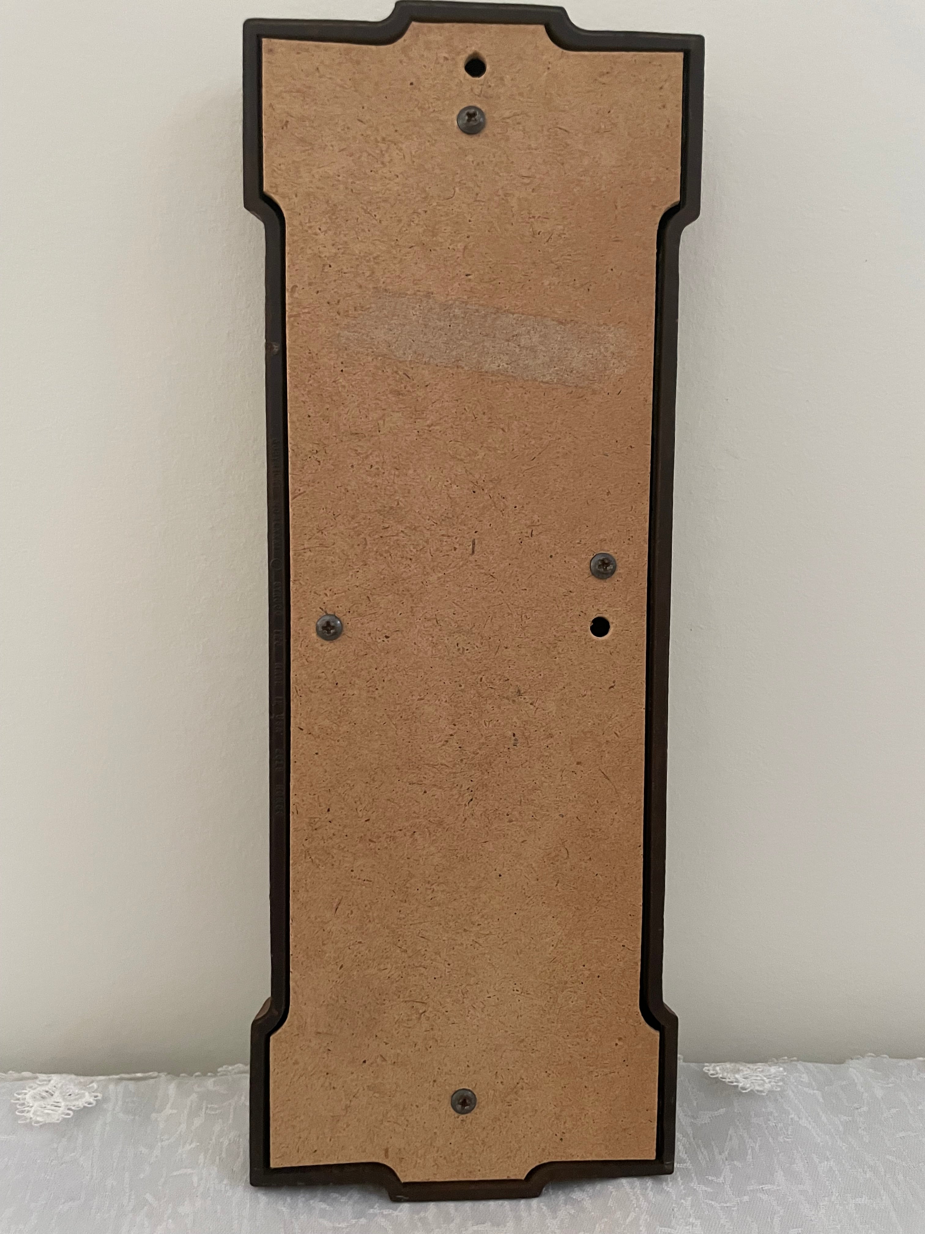 Vintage Homco long rectangular mirror