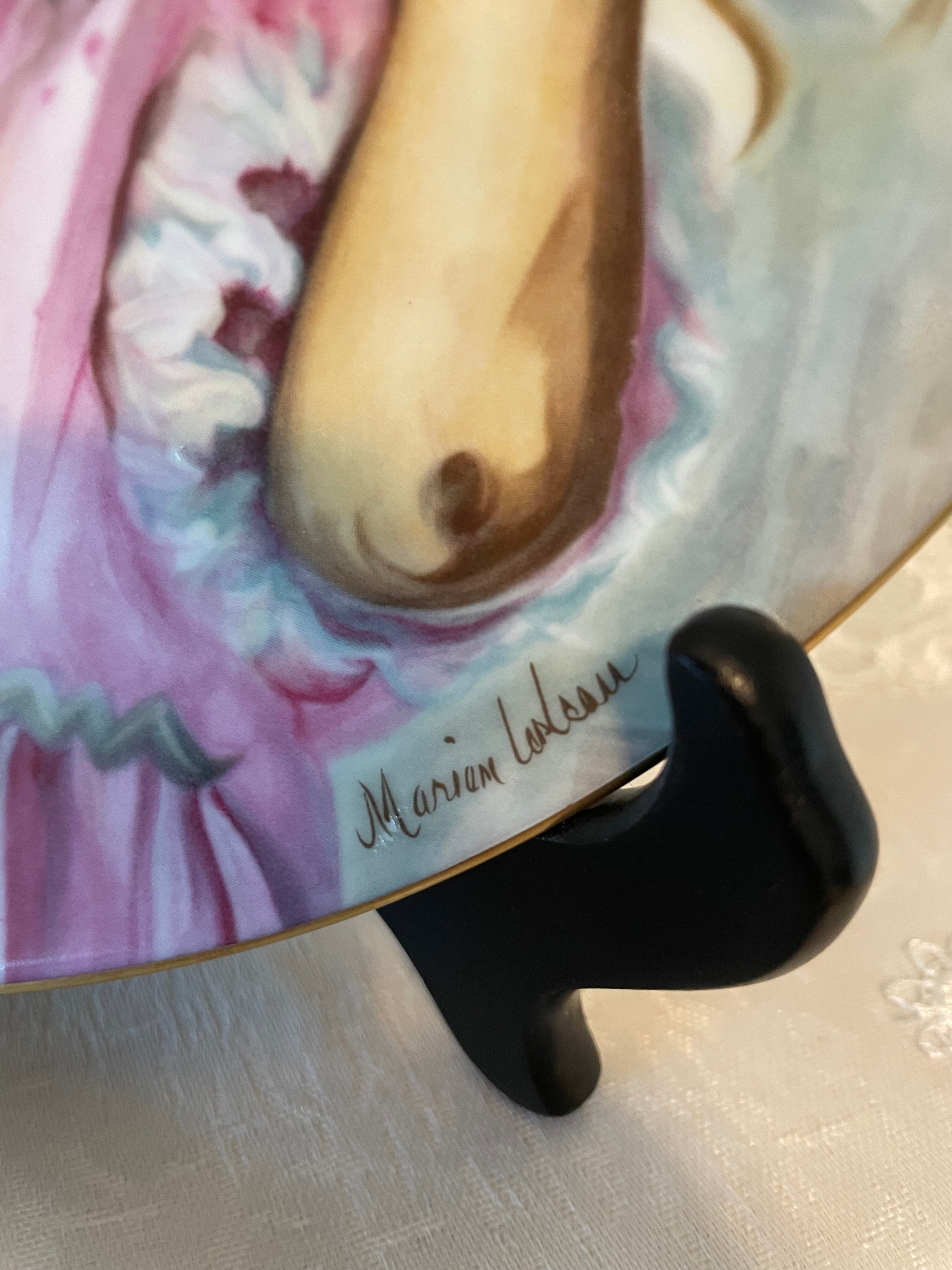 1976 Mother’s Day Collector Plate “Pinky and Baby”