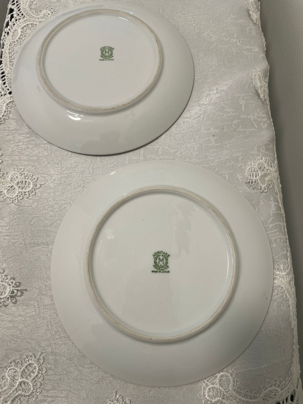 Vintage Noritake hand painted plates- Set of 4