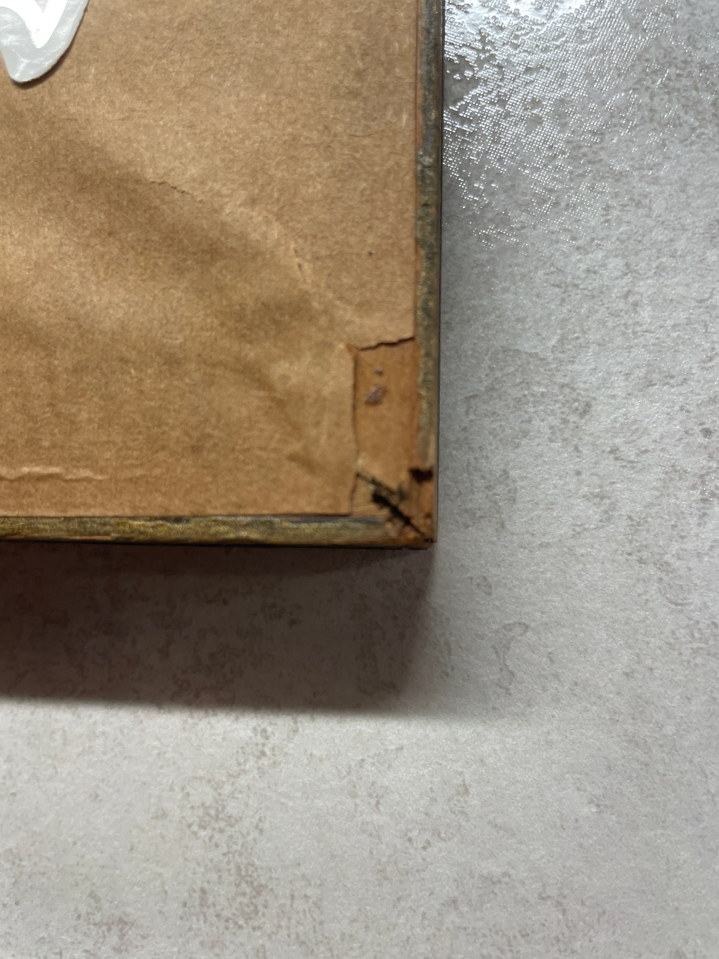 John F. Peto Print the Office Board signed