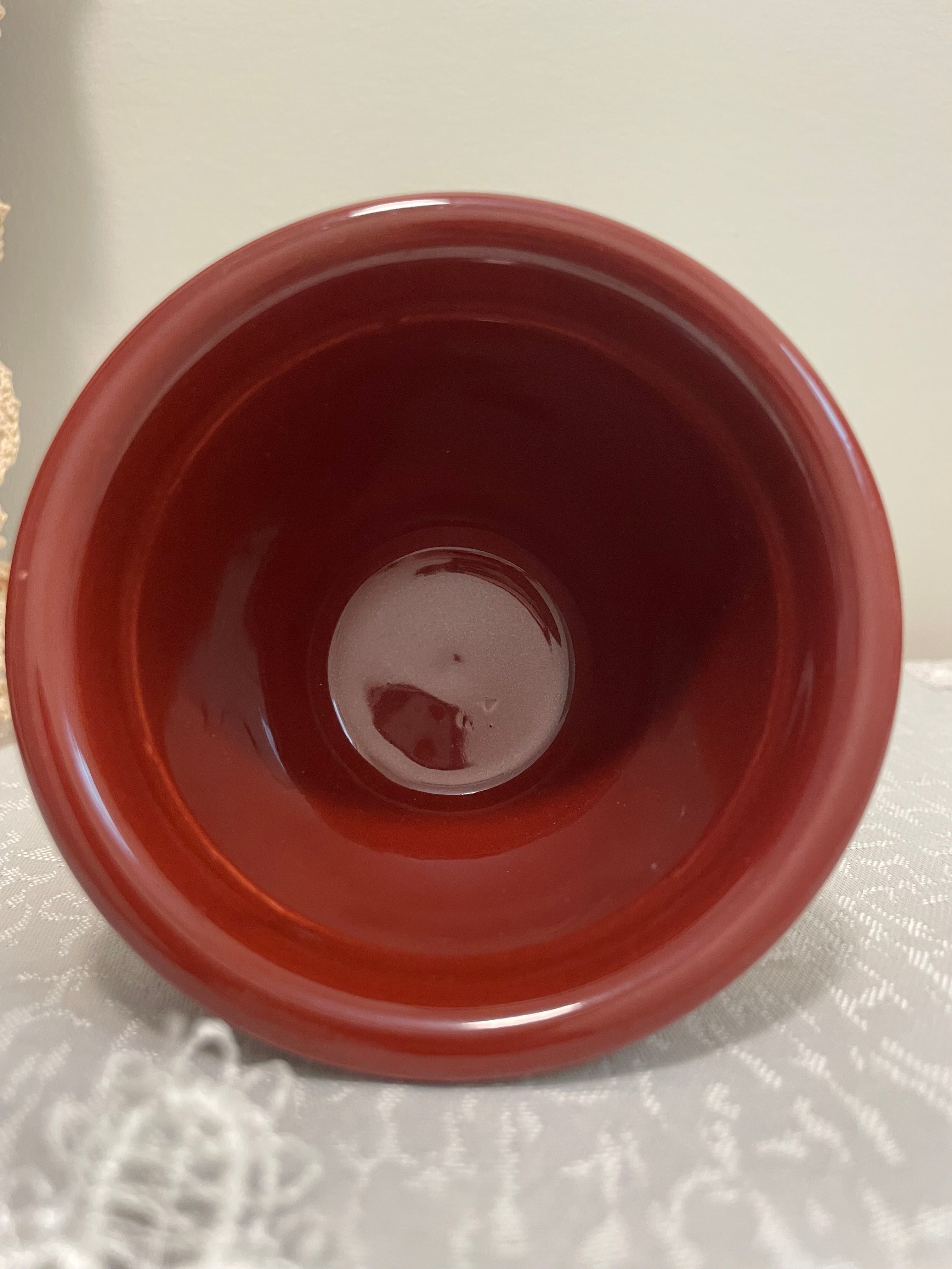 Vintage Taylor Smith & Taylor "Genuine Oven Serve Ware" custard cup