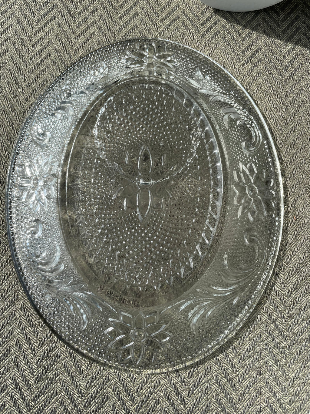 Indiana glass snack plates