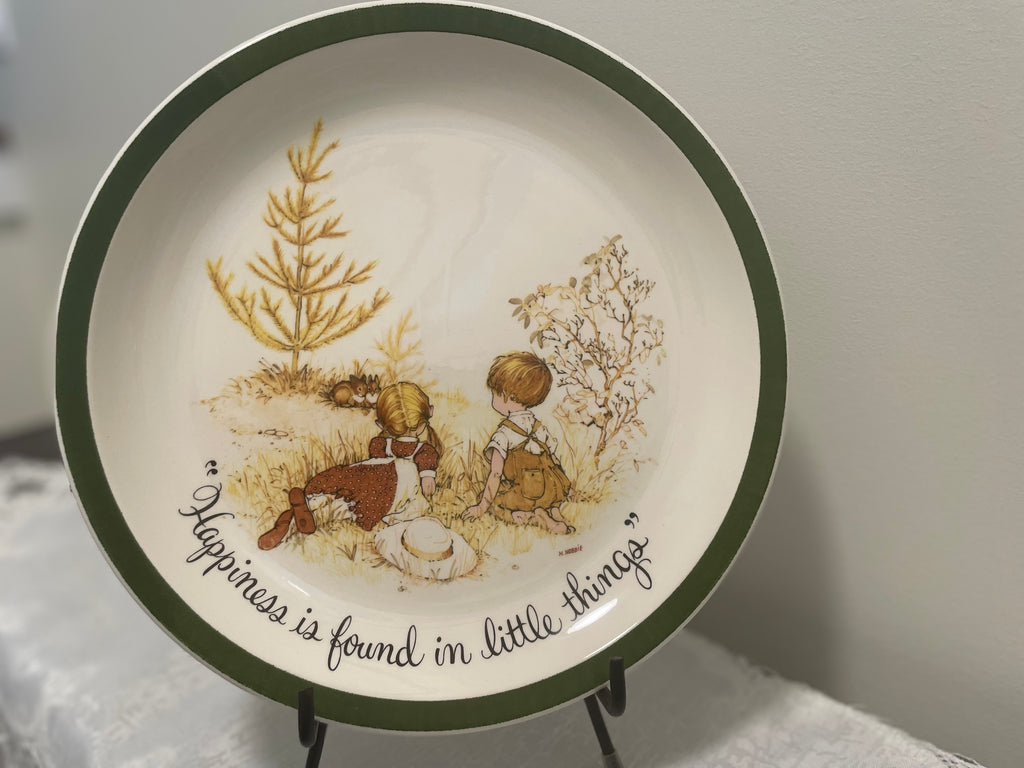 1972 Holly Hobbie Collector's Edition plate