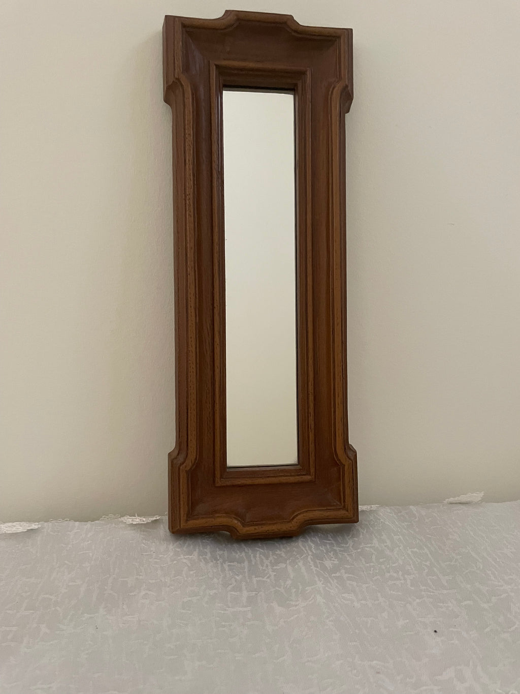 Vintage Homco long rectangular mirror