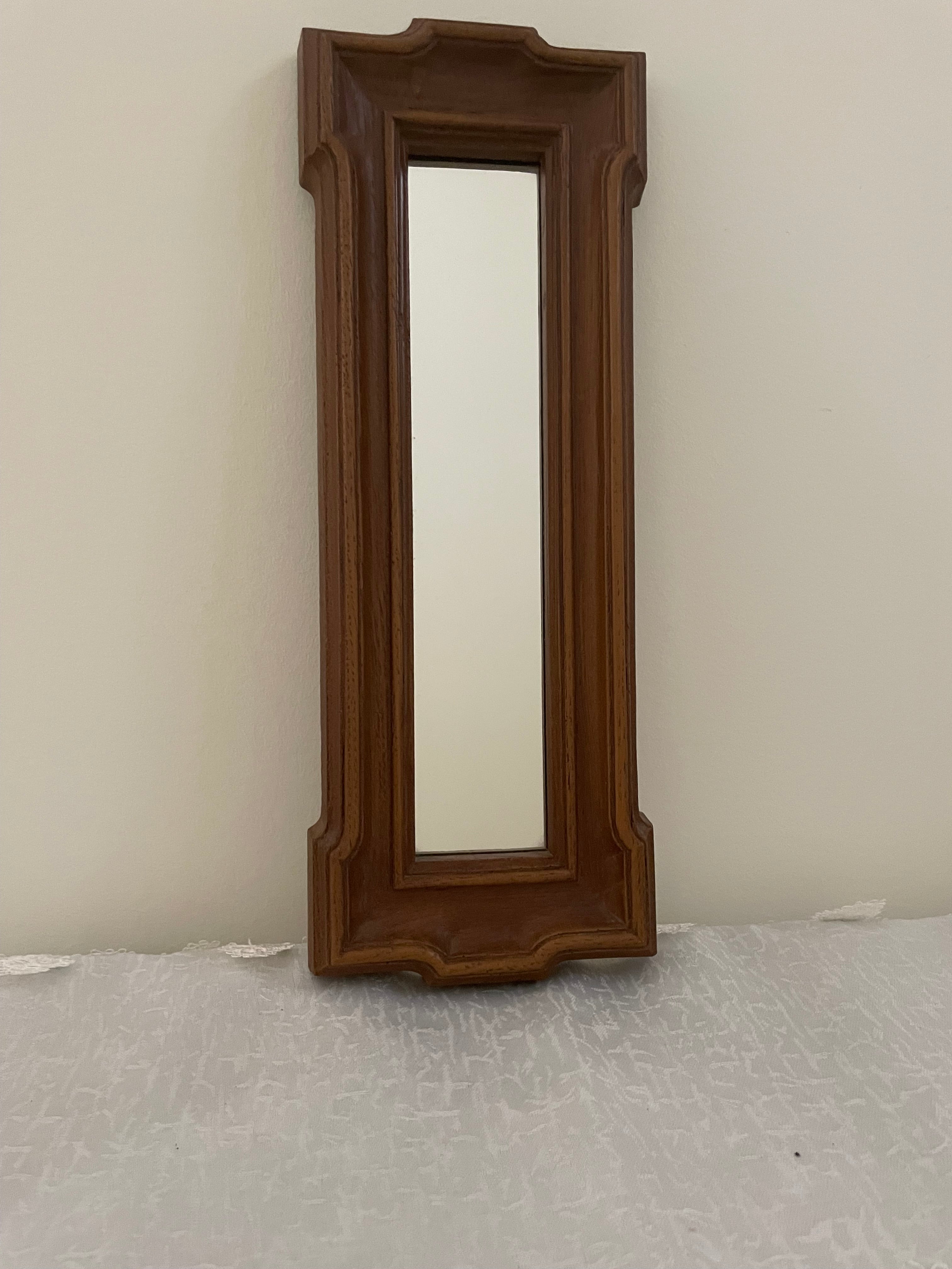 Vintage Homco long rectangular mirror