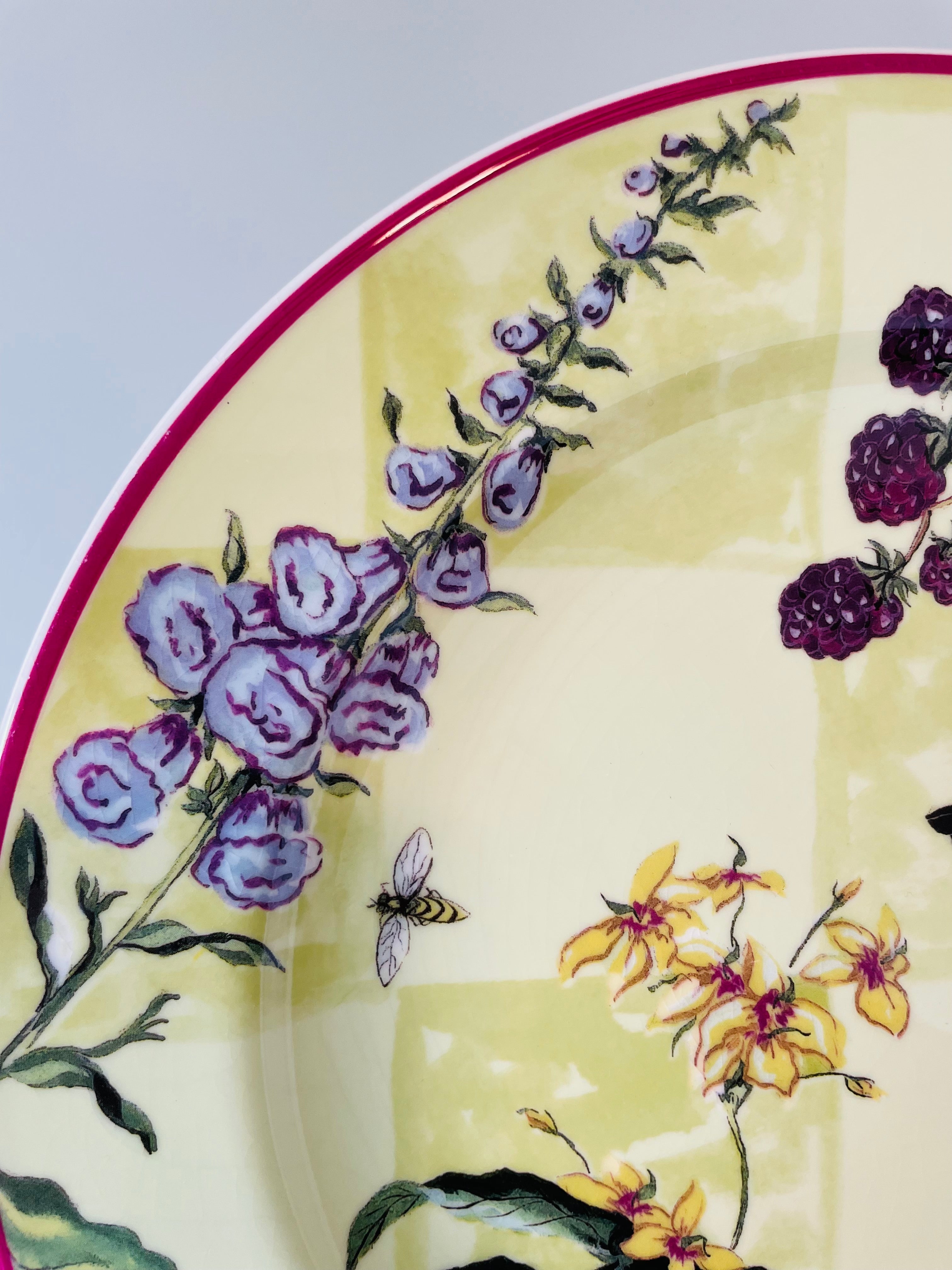 Tracy Porter (The Home Collection) Sweet Briar Rose Ceramic plate
