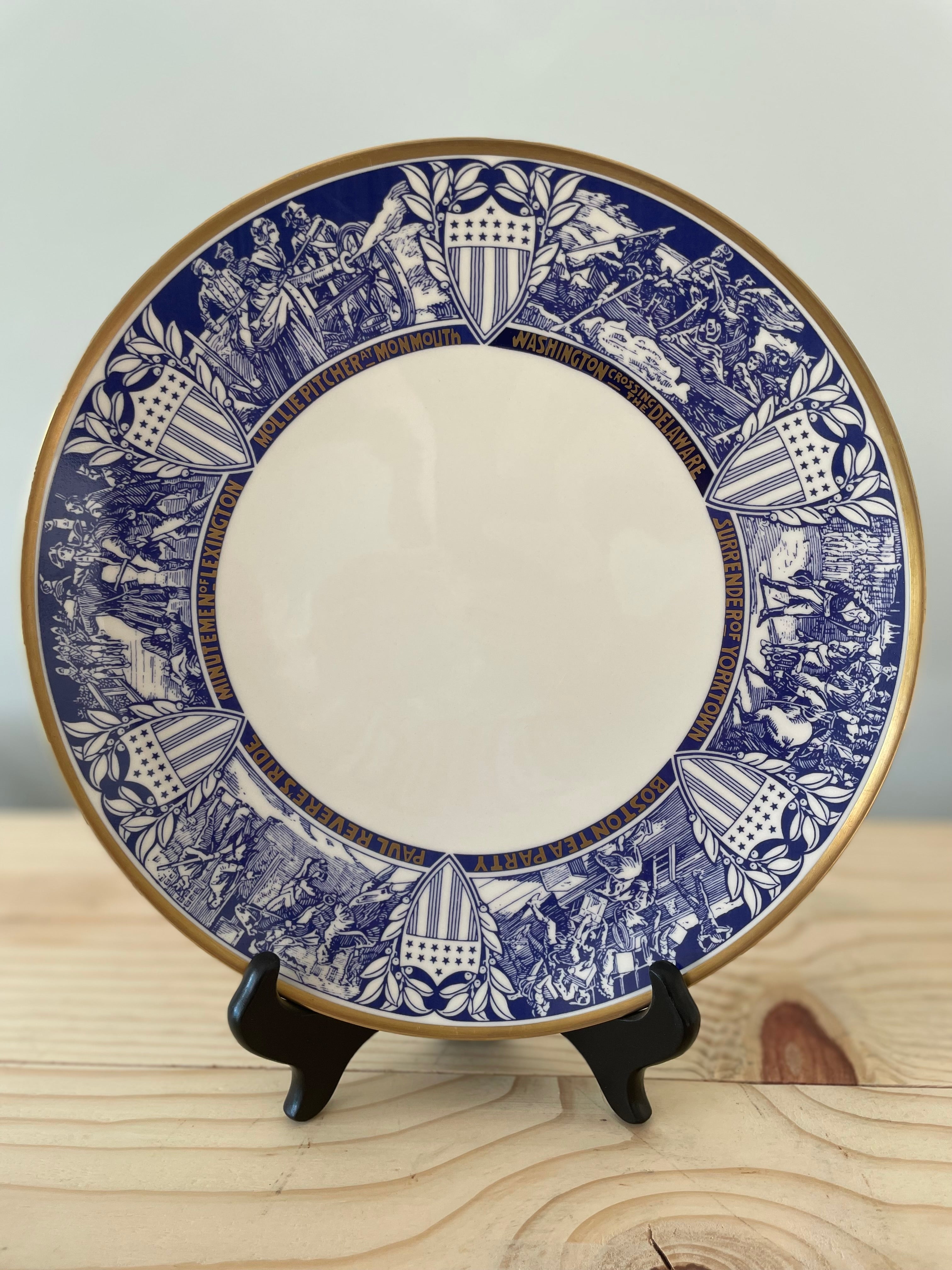 1972 Gorham Bicentennial plate
