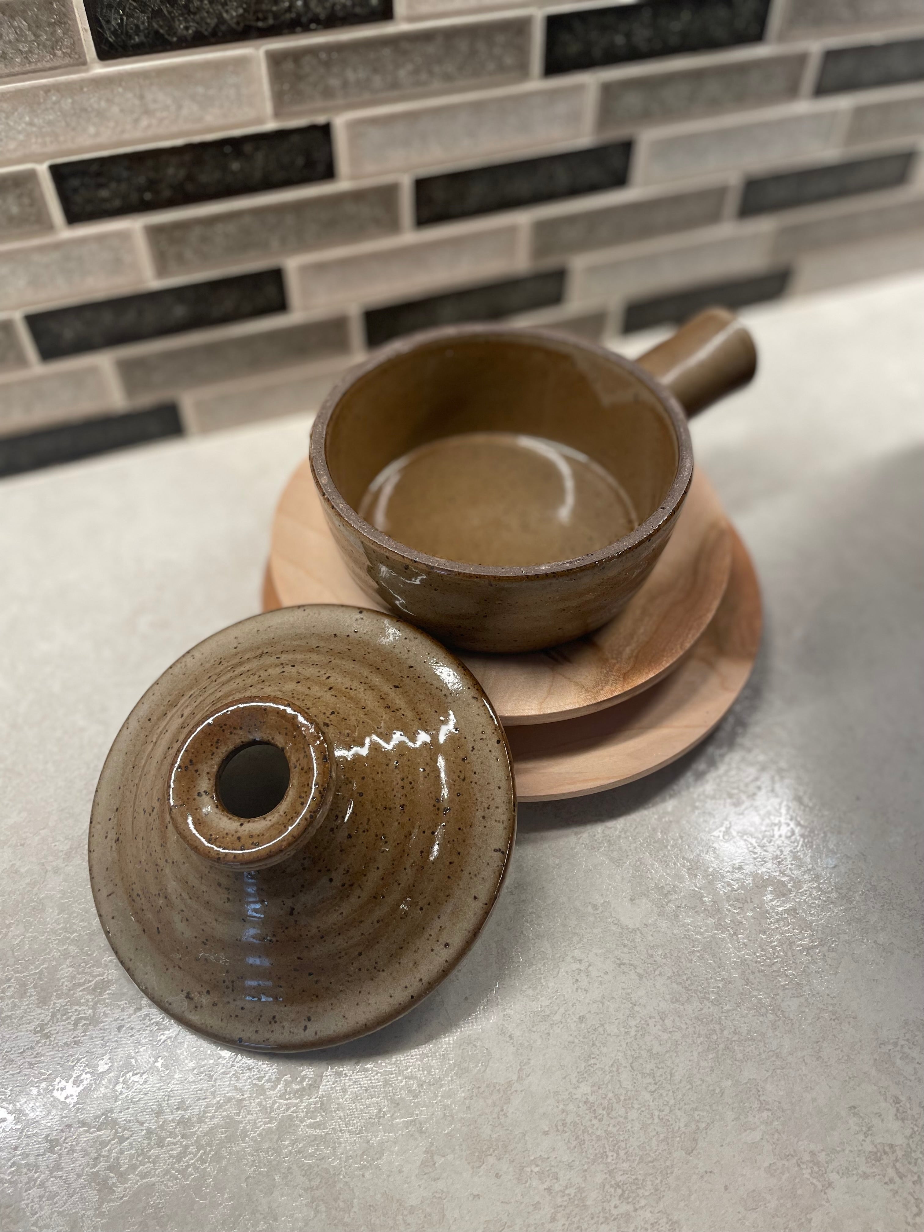 Vintage Stoneware Pottery Bowl