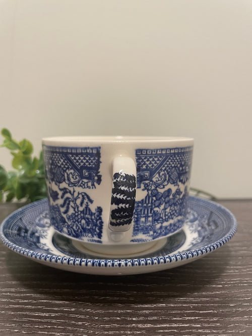 Churchill blue willow