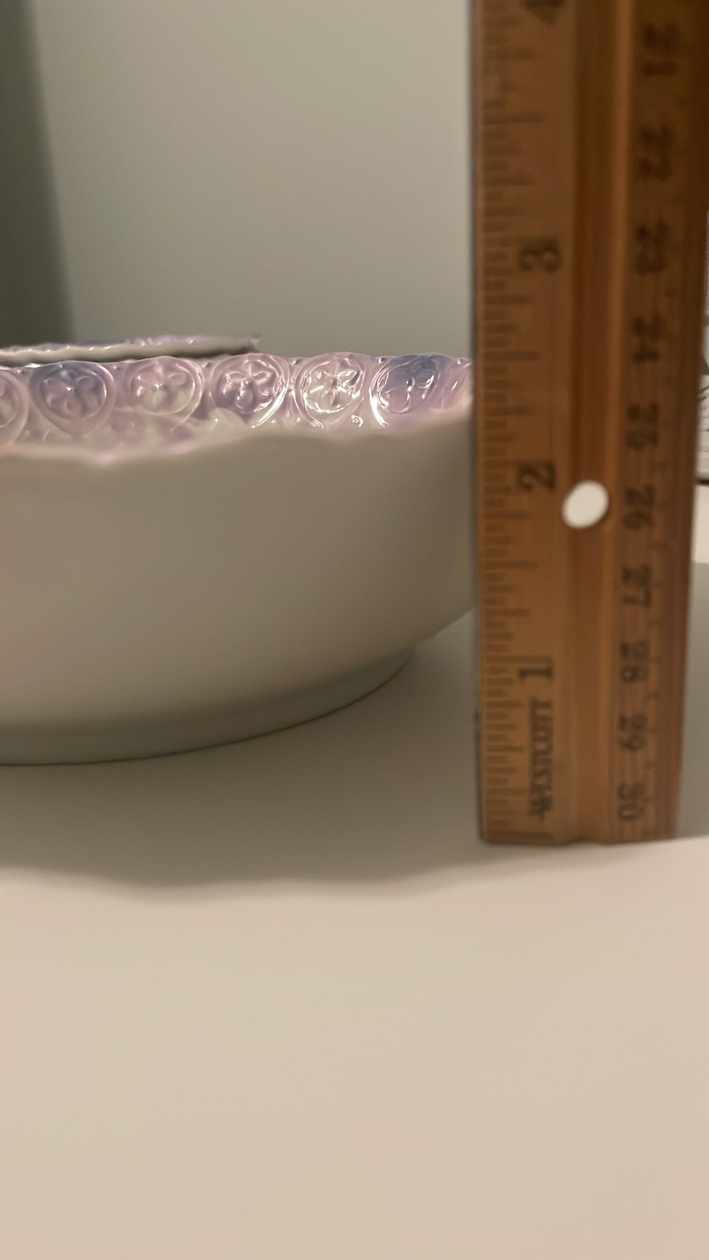 Bavaria 5-piece set Porcelain Floral Luster Serving & Berry Bowls