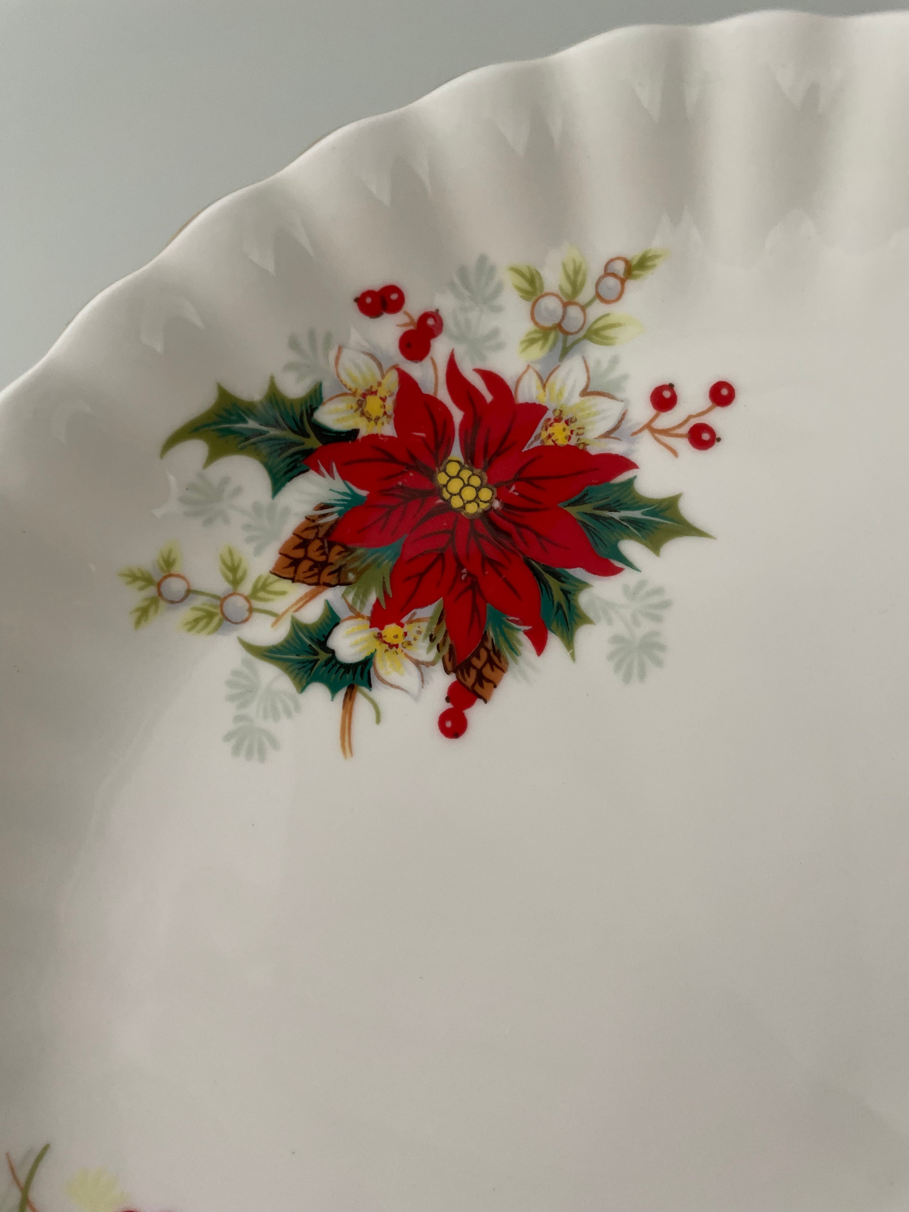 Royal Albert bone China Pointsettia