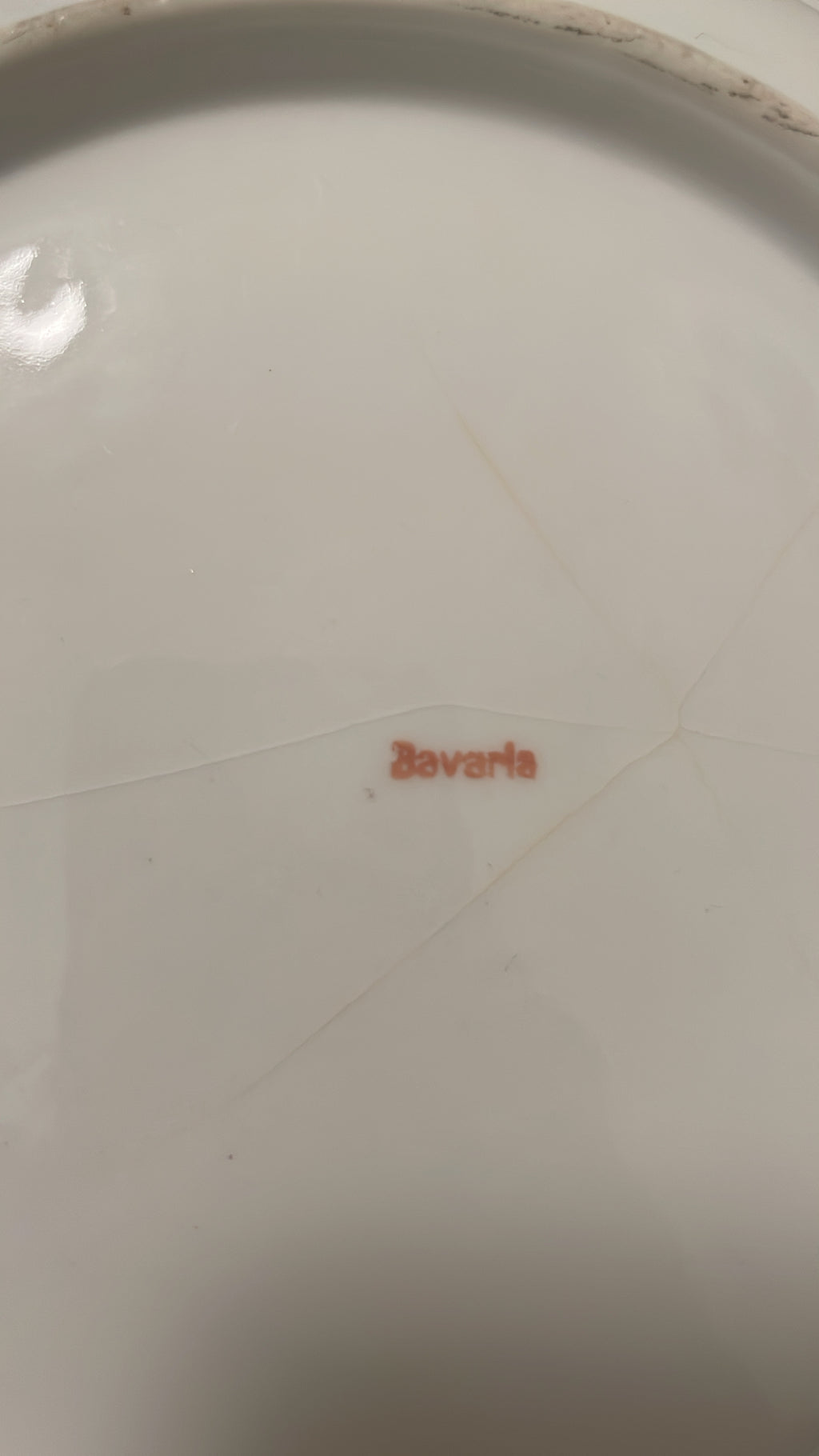 Bavaria 5-piece set Porcelain Floral Luster Serving & Berry Bowls