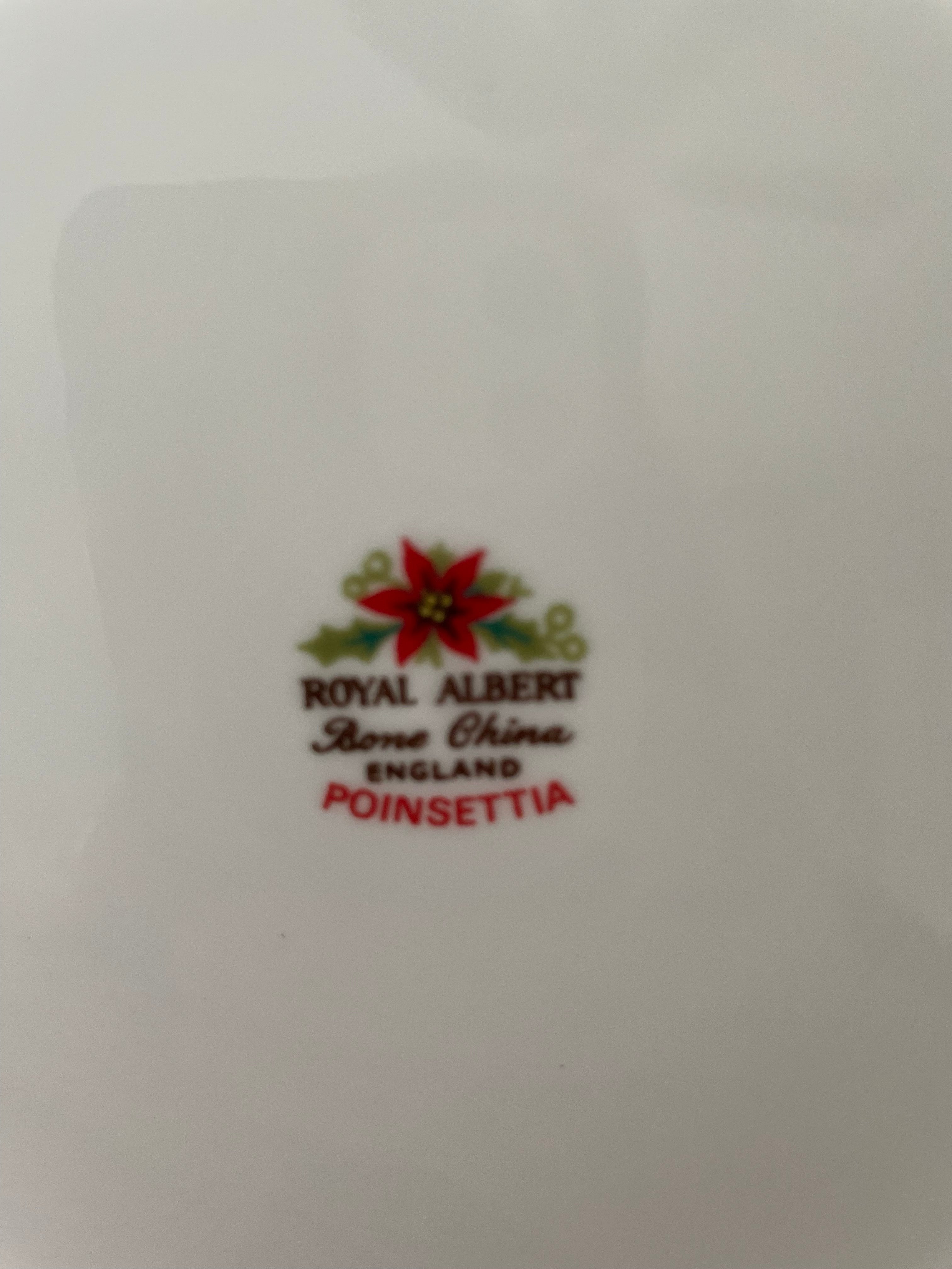 Royal Albert bone China Pointsettia