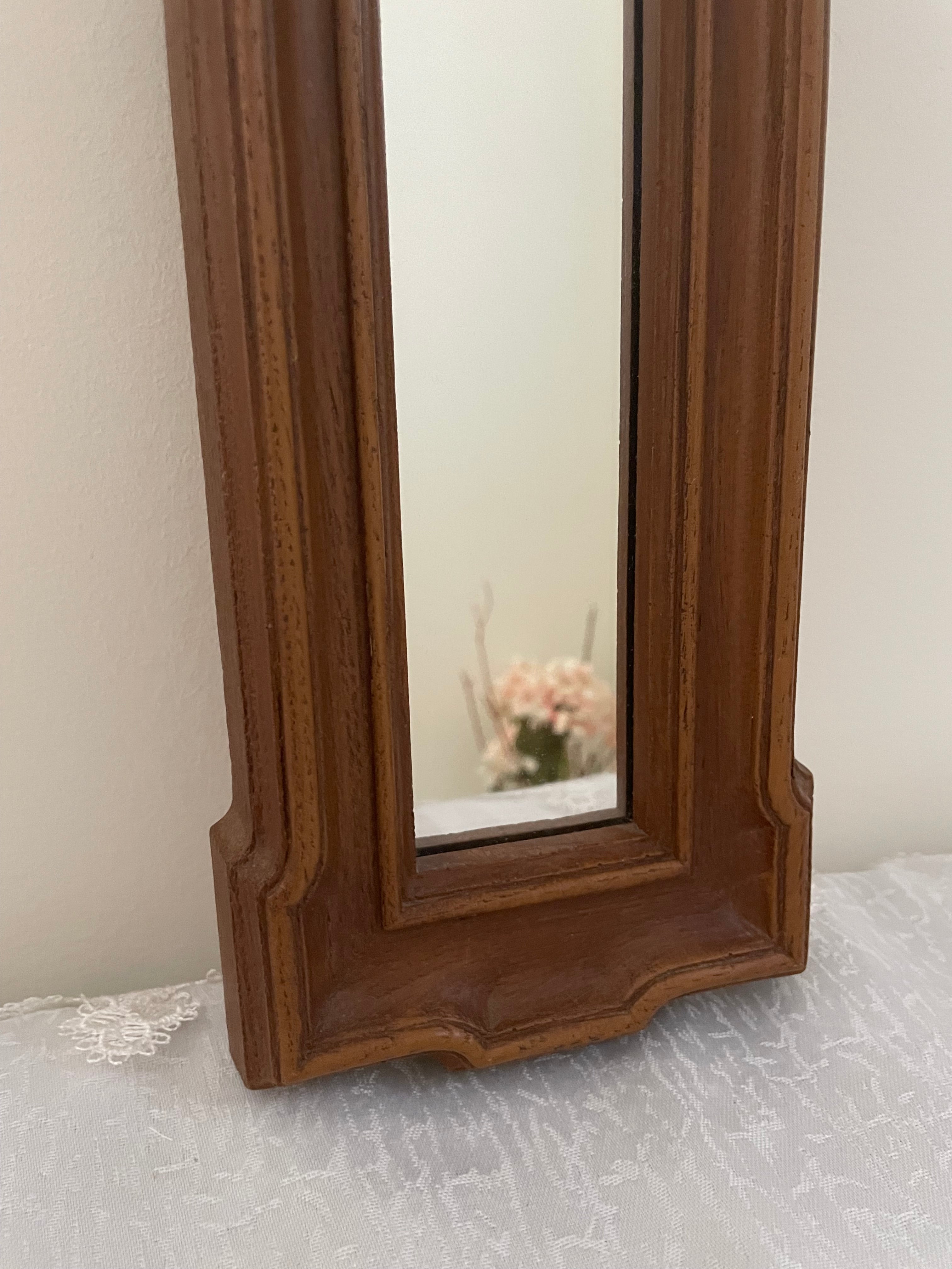 Vintage Homco long rectangular mirror