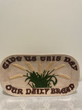Vintage Holland Mold "Give Us This Day Our Daily Bread" platter