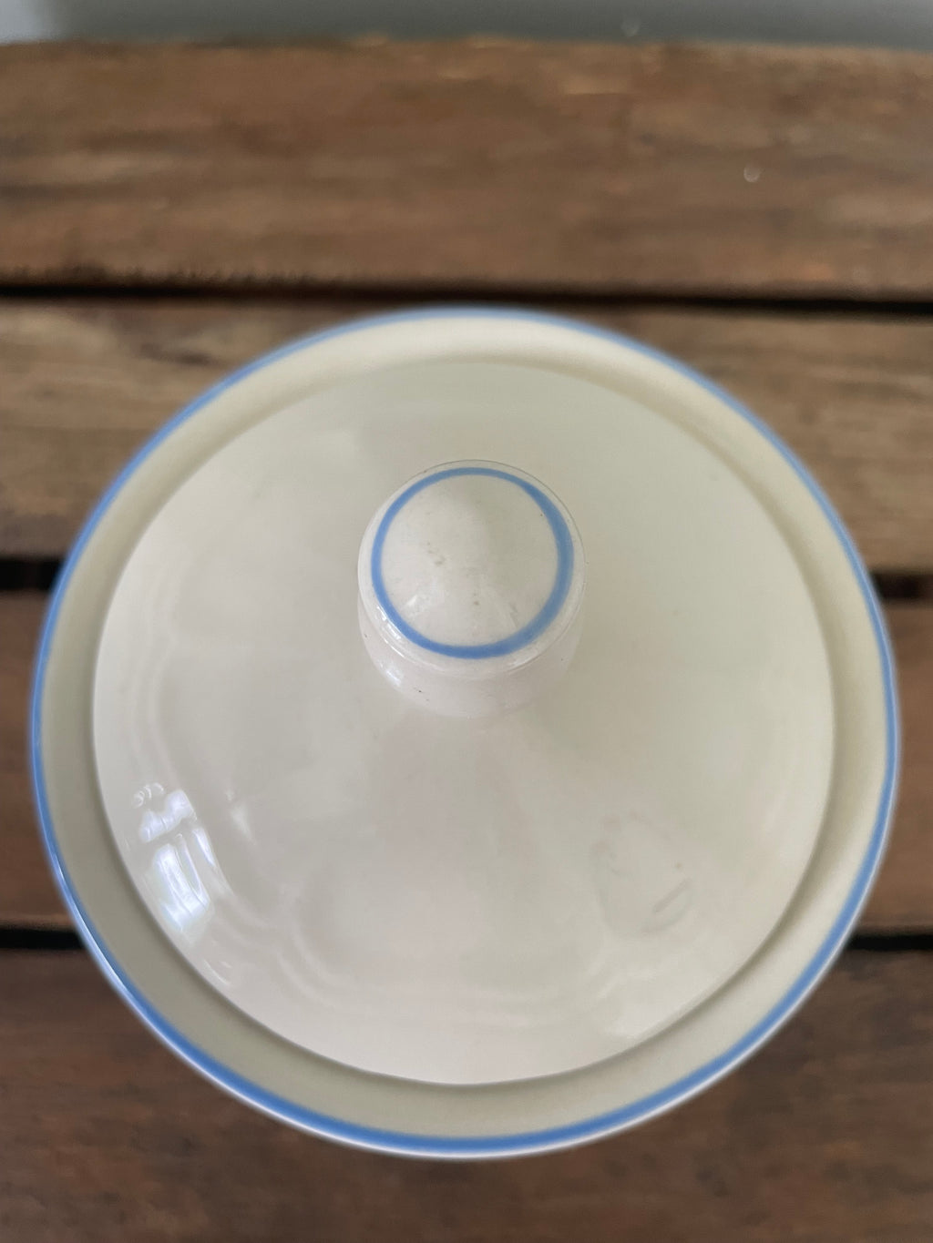 Vintage floral sugar bowl
