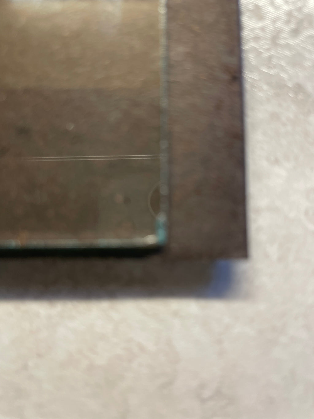 Double Gold Picture Frame