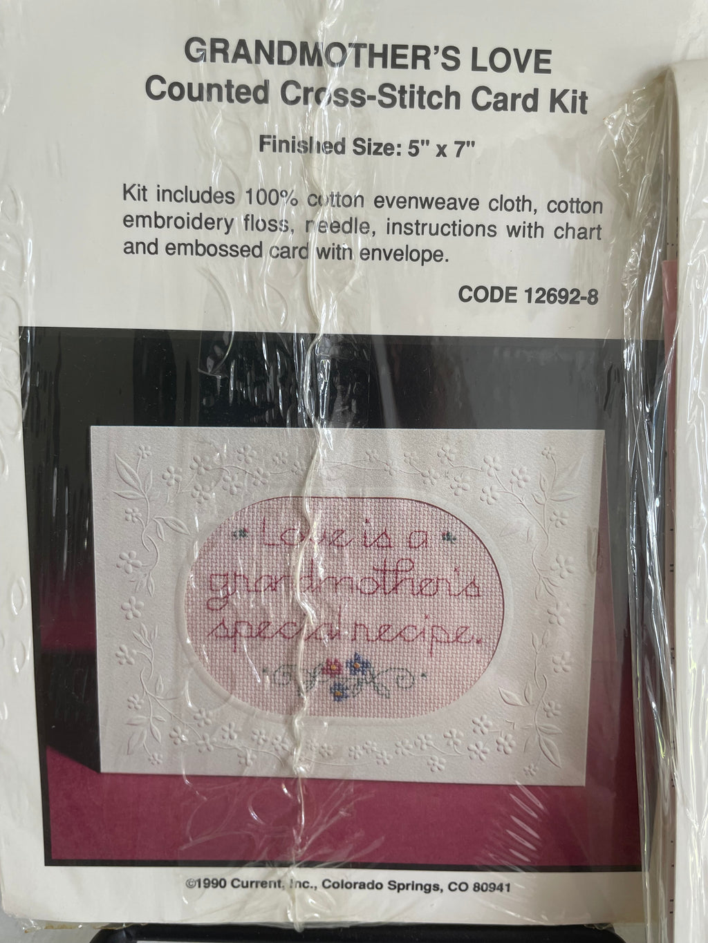 Unopened Counted Cross-Stitch card kits