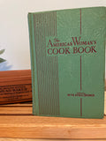 Vintage “ The American Woman’s Cook Book” 1944 Ruth Berolzheimer Thumb Indexed￼