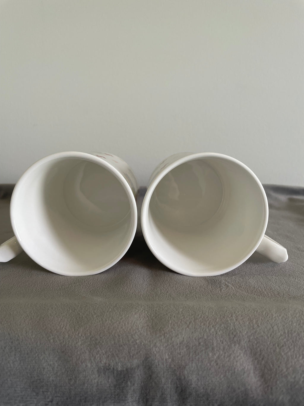 Elizabethan Staffordshire "Apples & Pears" mugs