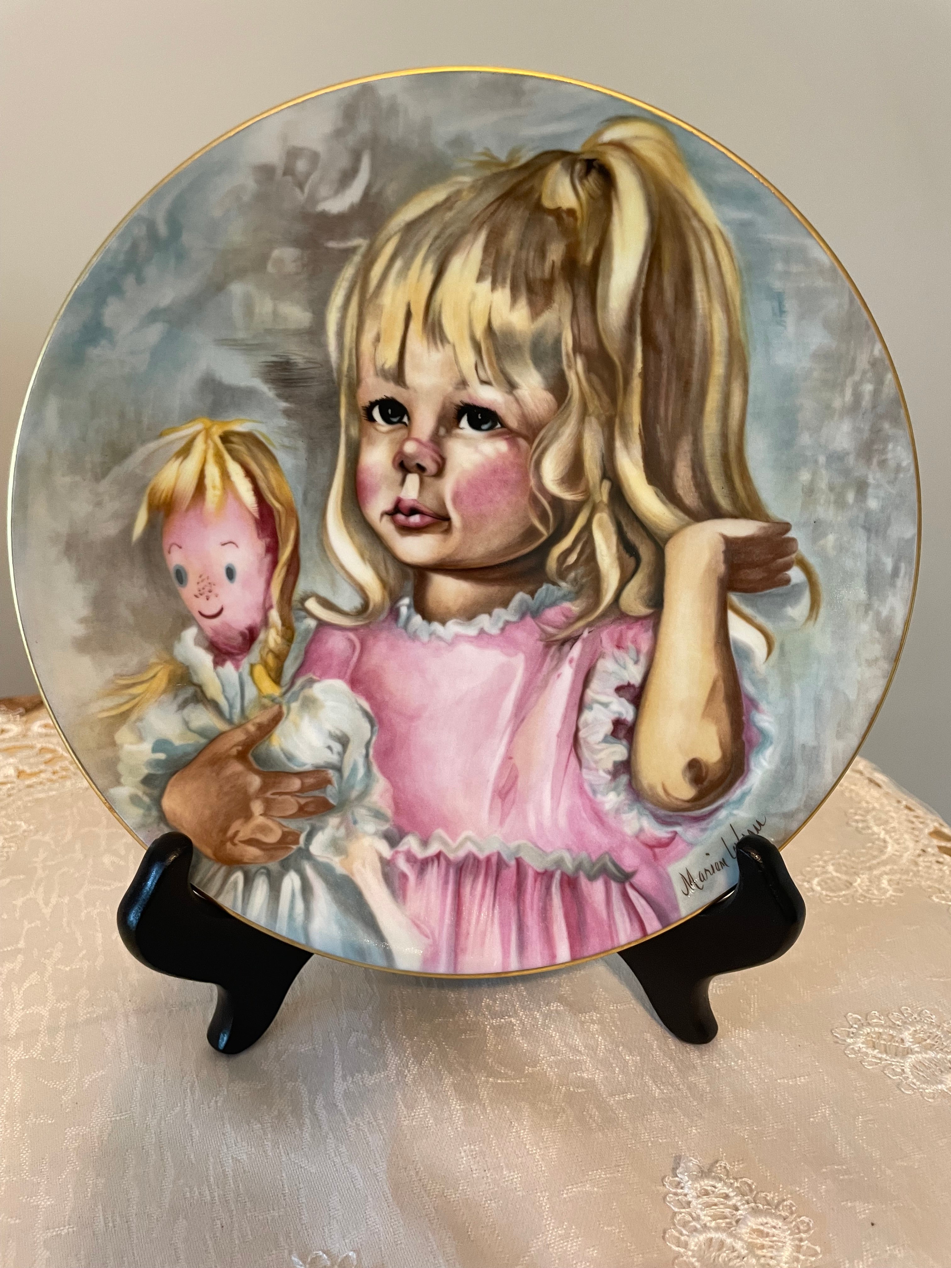 1976 Mother’s Day Collector Plate “Pinky and Baby”