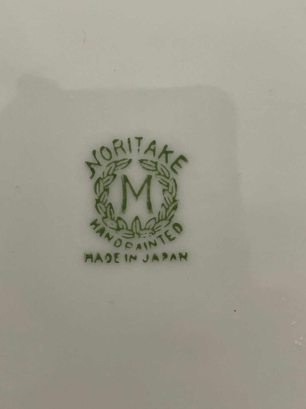 Vintage Noritake hand painted plates- Set of 4