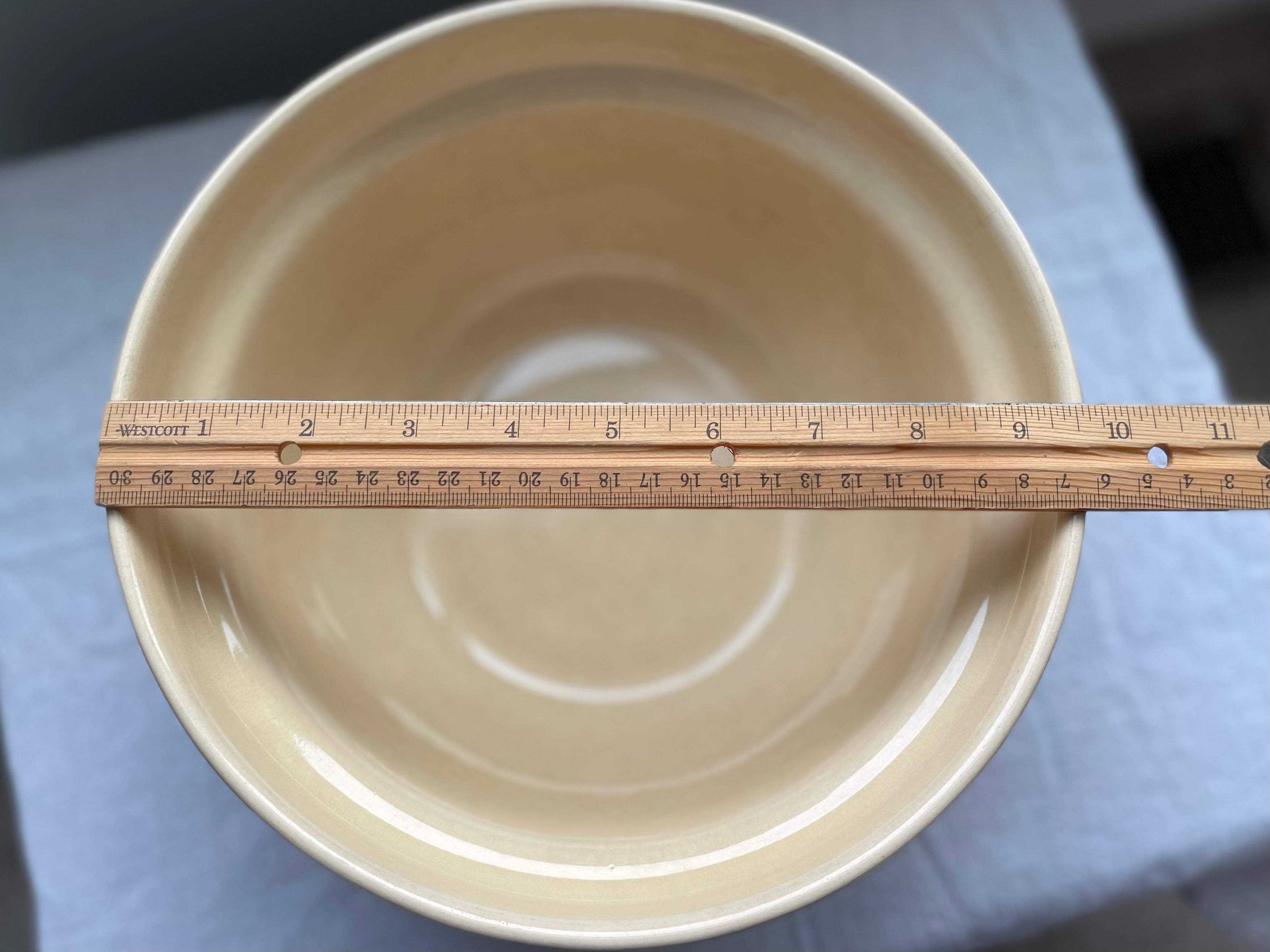 Robinson-Ransbottom vintage stoneware bowl