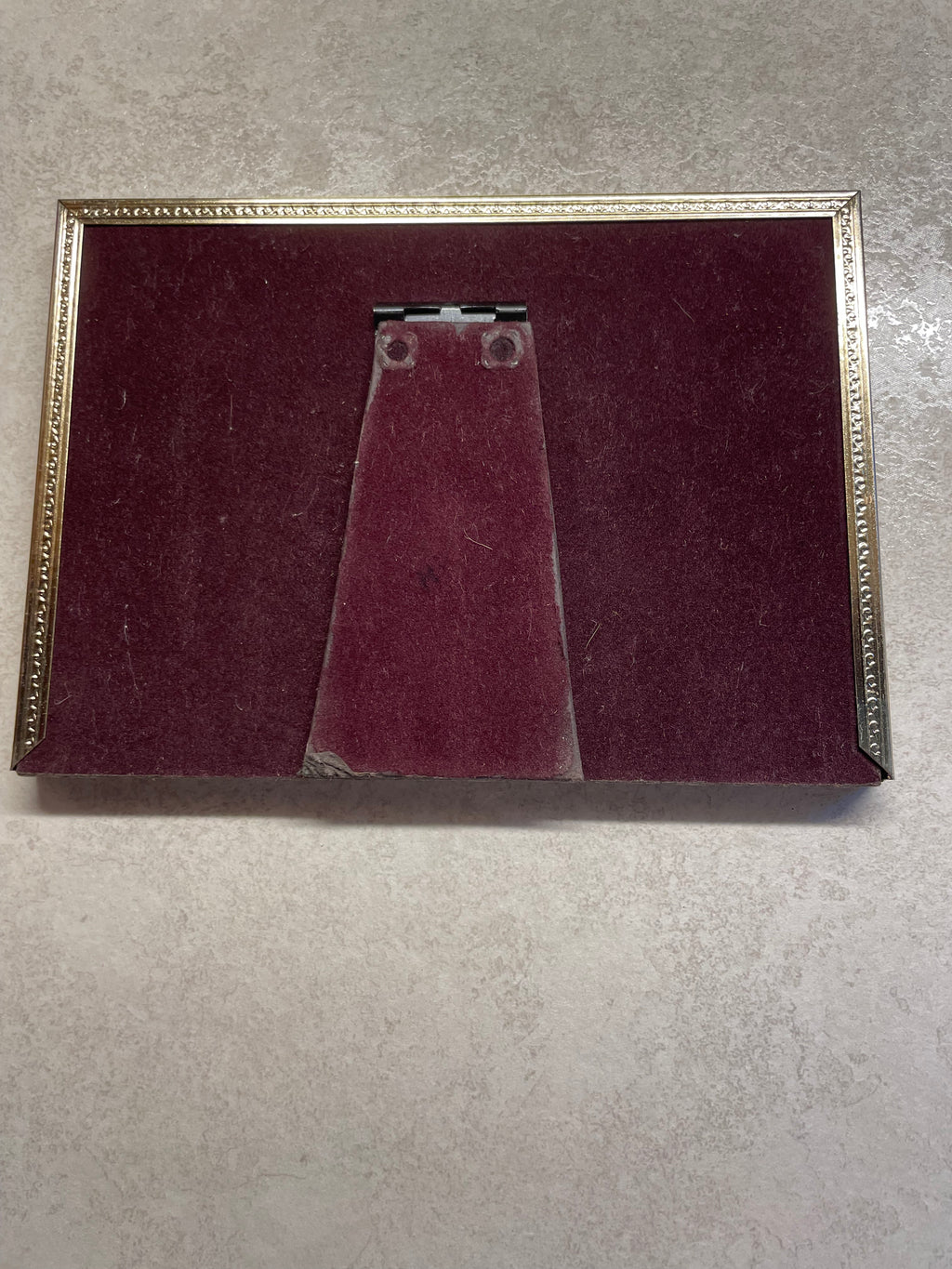 Double Gold Picture Frame
