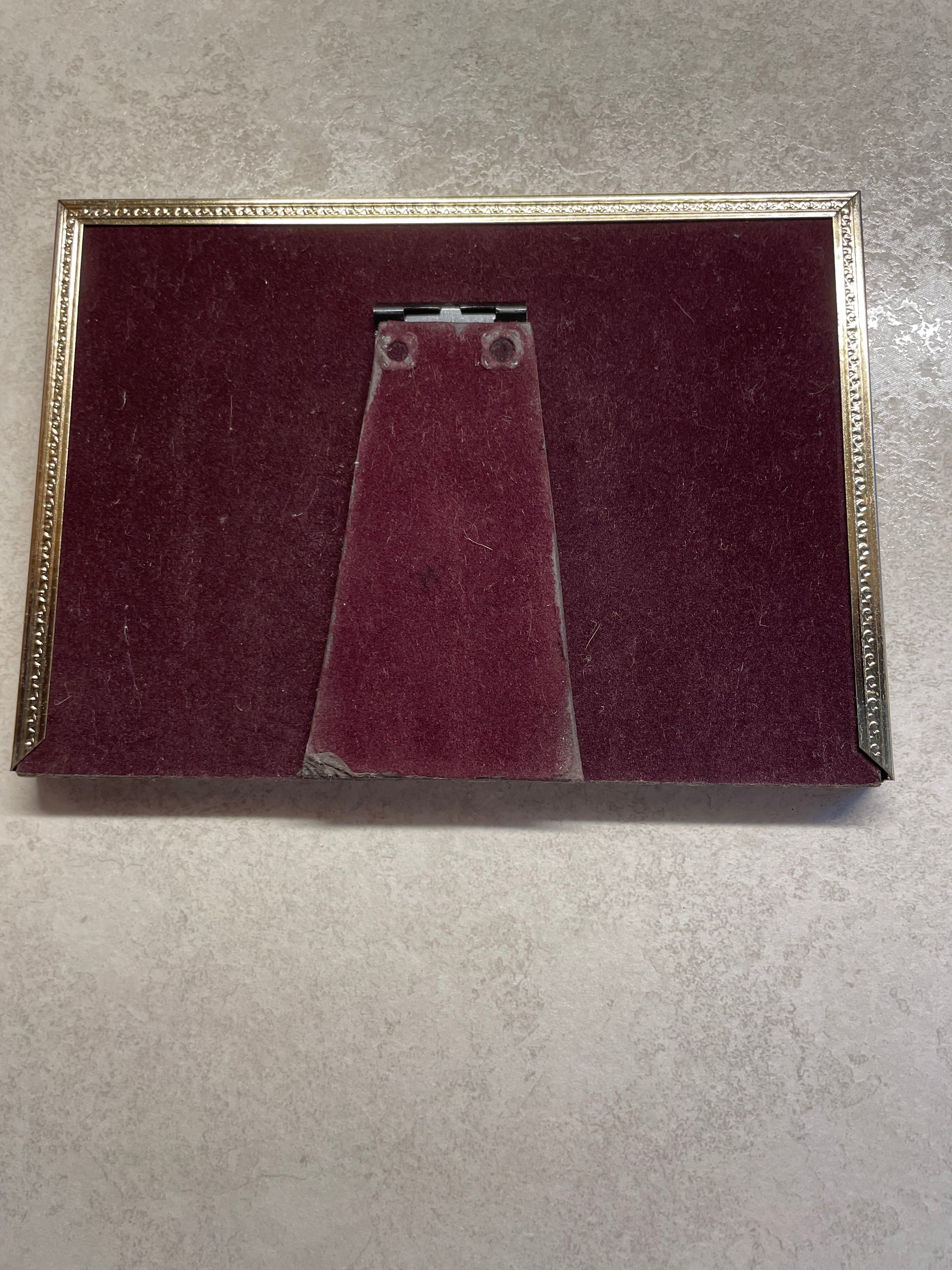 Double Gold Picture Frame