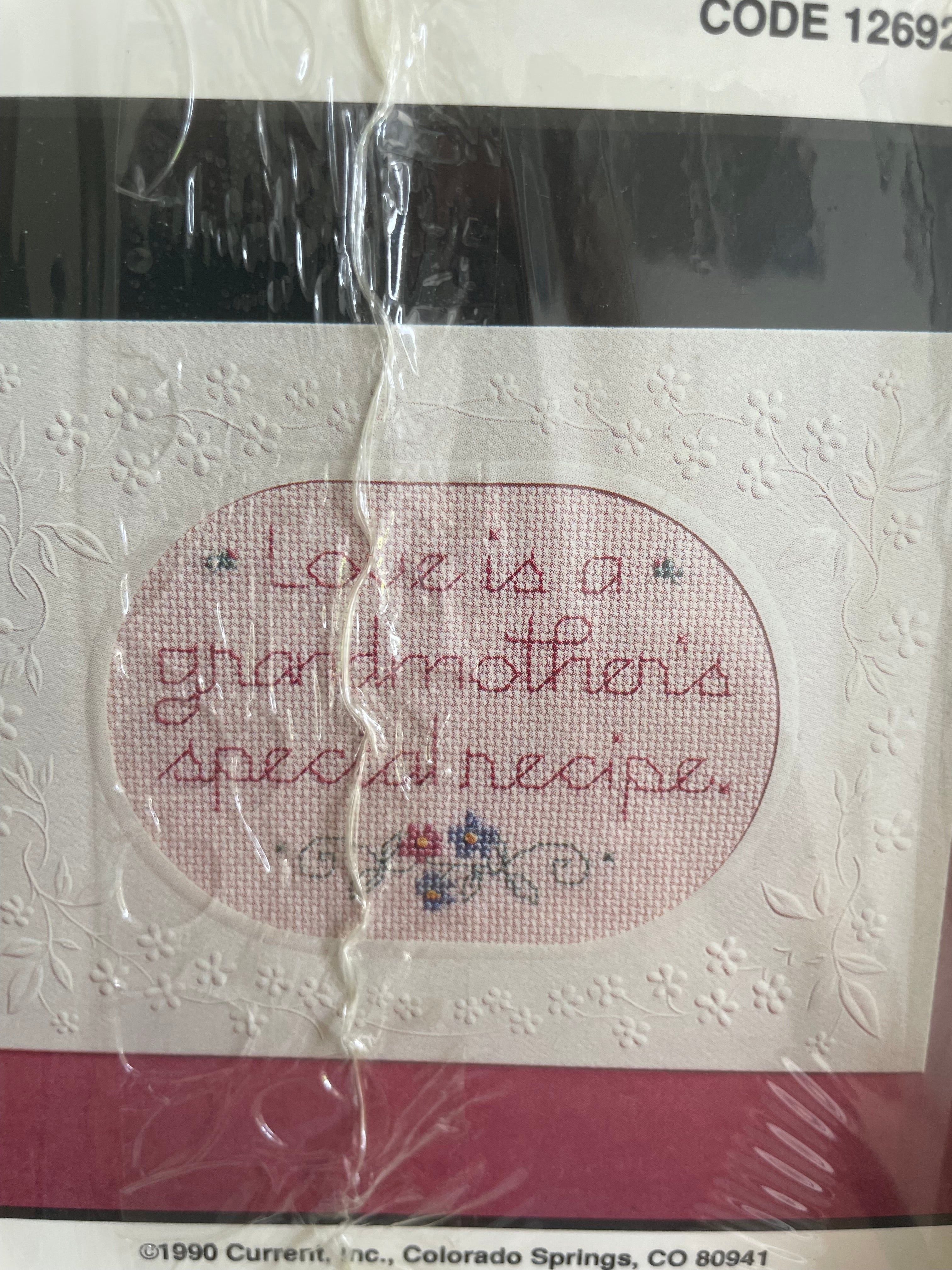 Unopened Counted Cross-Stitch card kits